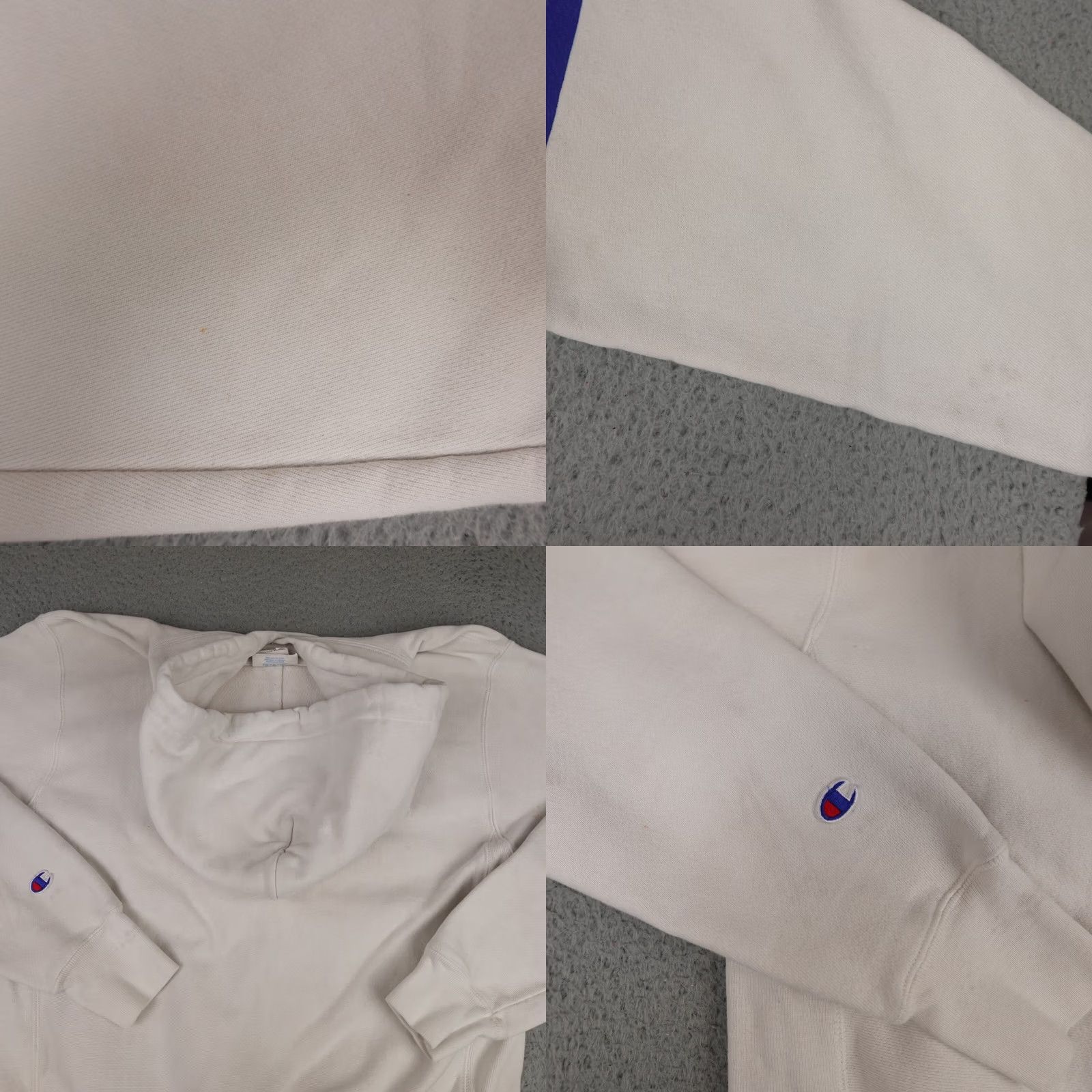 Champion Champion Hoodie Mens Medium White Reverse Weave Logo Size US M / EU 48-50 / 2 - 9 Thumbnail