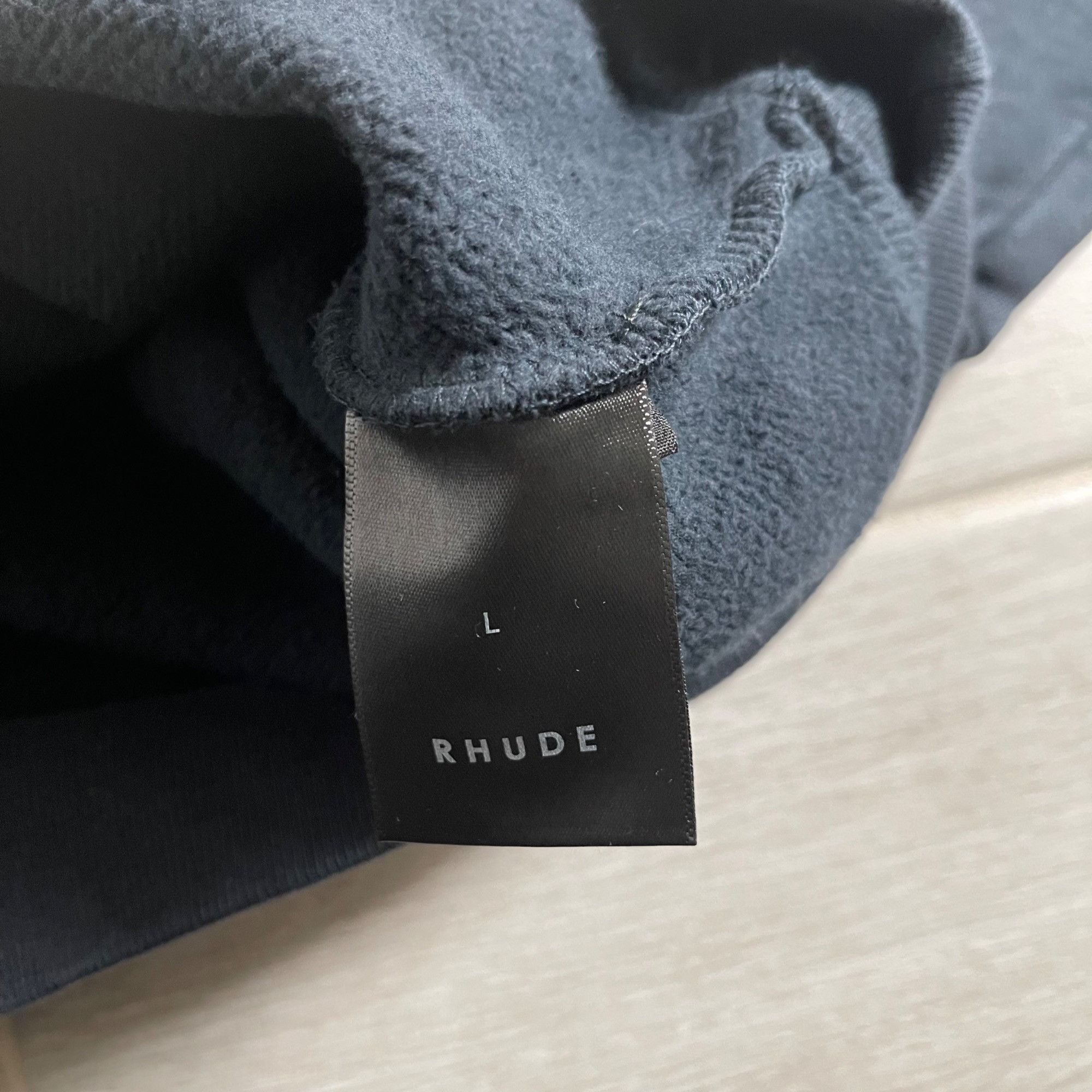 Rhude NEW RHUDE GENEVE CATAMARAN NAVY HOODIE SZ LARGE Size US L / EU 52-54 / 3 - 4 Thumbnail