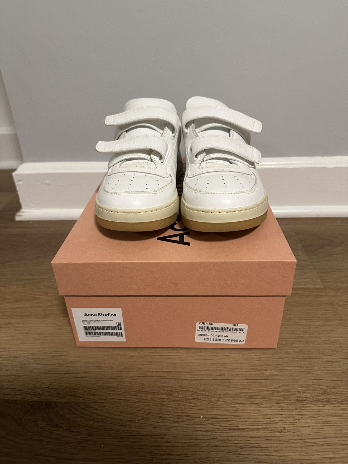 Acne Studios Acne Studios VELCRO STRAP SNEAKERS Size US 8 / IT 38 - 1 Thumbnail