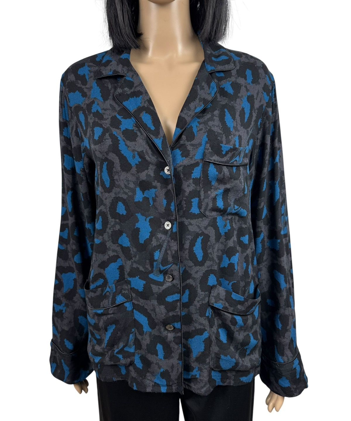 Zadig & Voltaire Zadig & Voltaire Printed Viscose Blouse Button Up size M Size M / US 6-8 / IT 42-44 - 3 Thumbnail