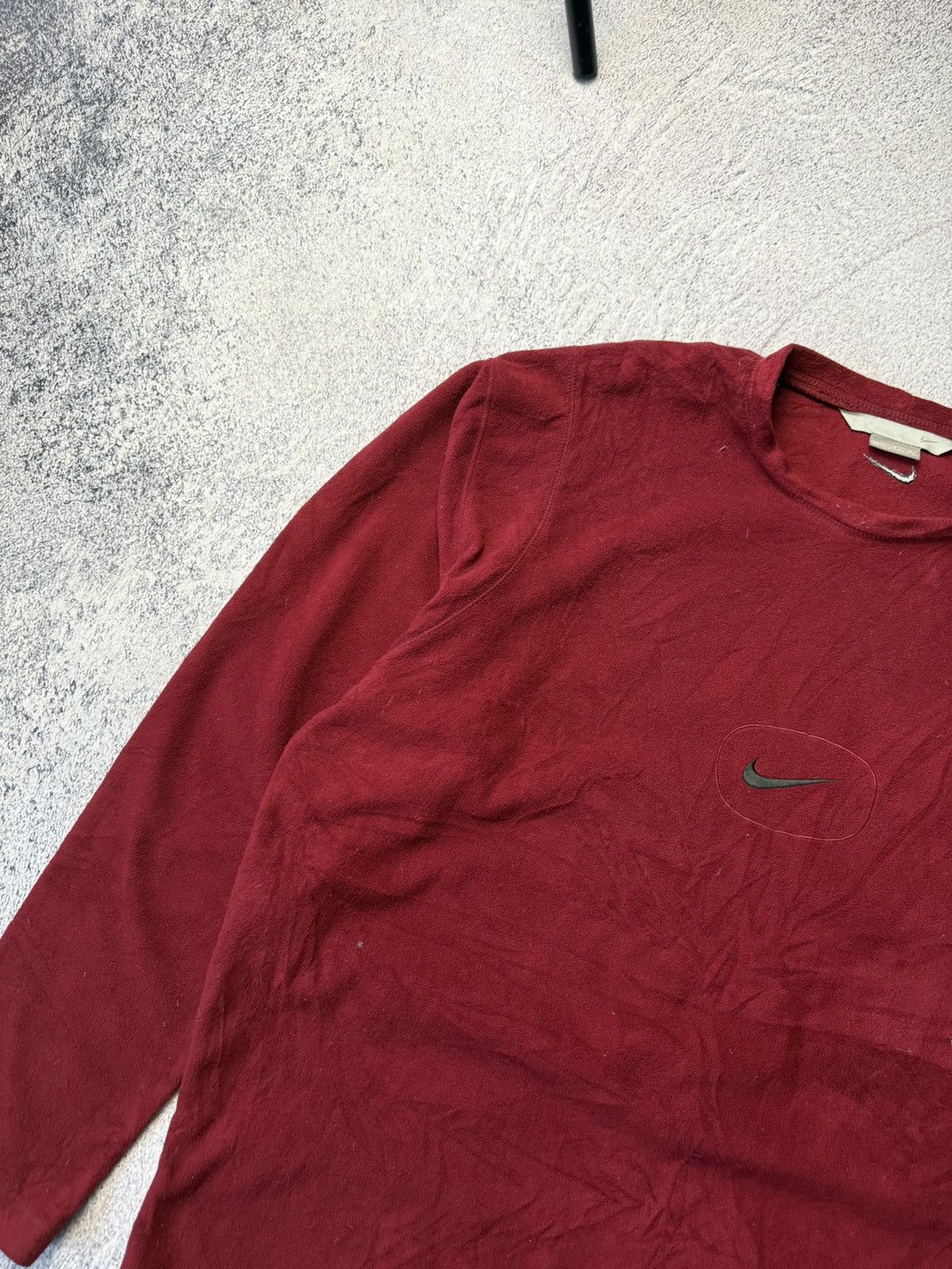 Nike Vintage Nike Fleece Big Logo 90s Sweatshirt Basic Swoosh Size US L / EU 52-54 / 3 - 6 Thumbnail