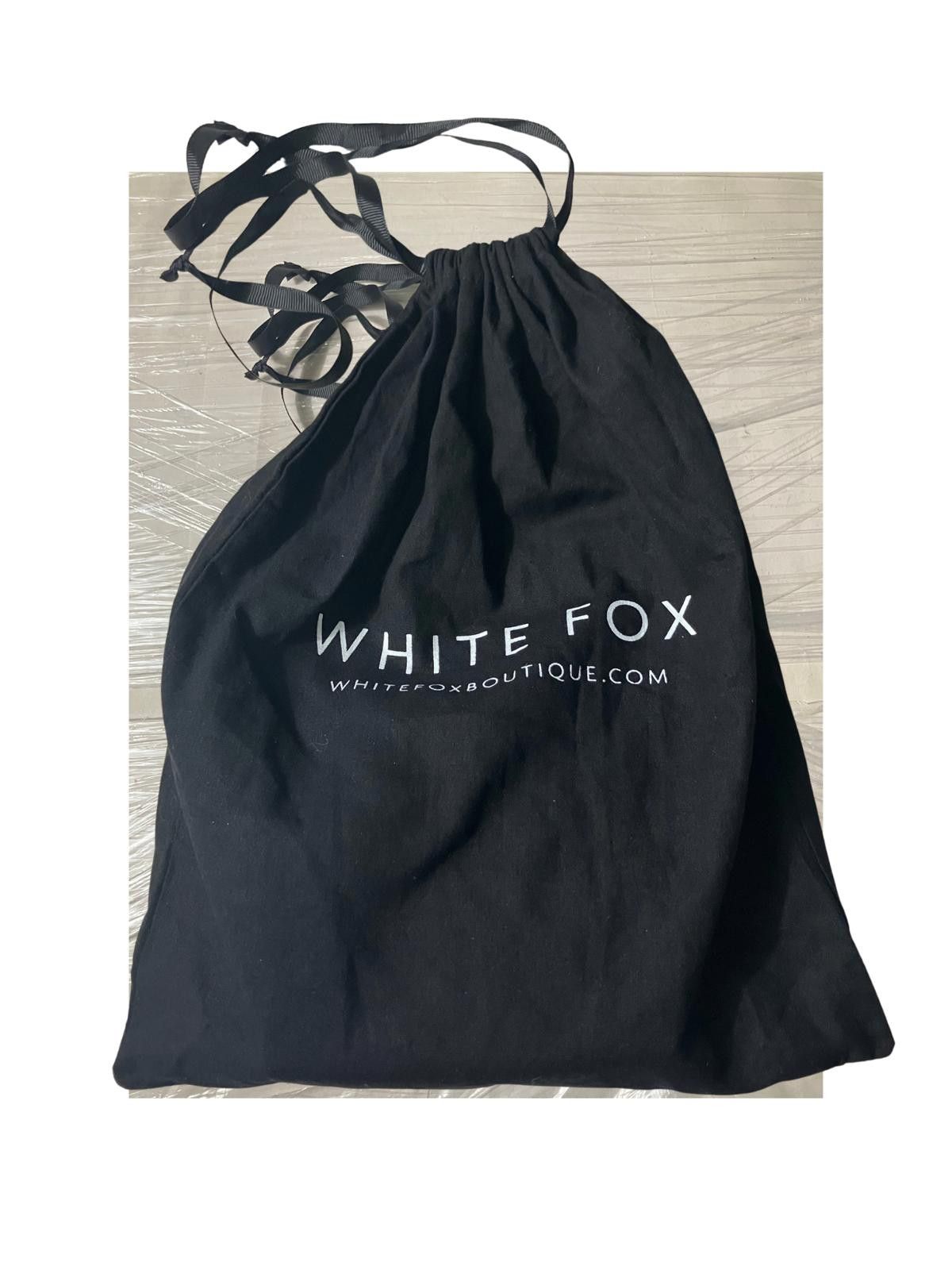 Other White Fox Rhinestone Crop Top XS/S Silver Party Size XS / US 0-2 / IT 36-38 - 7 Thumbnail