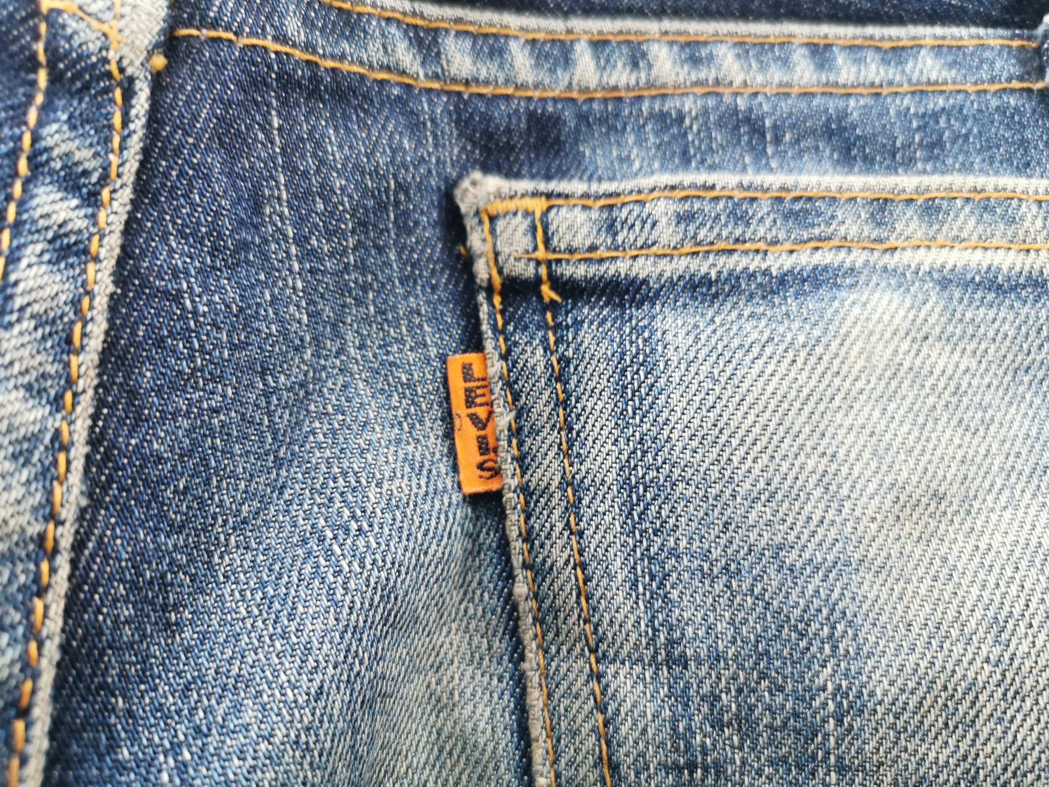 Levi's Distressed VTG 90s Levis 606 Big E Orange Tab Made In Japan Size US 30 / EU 46 - 7 Thumbnail