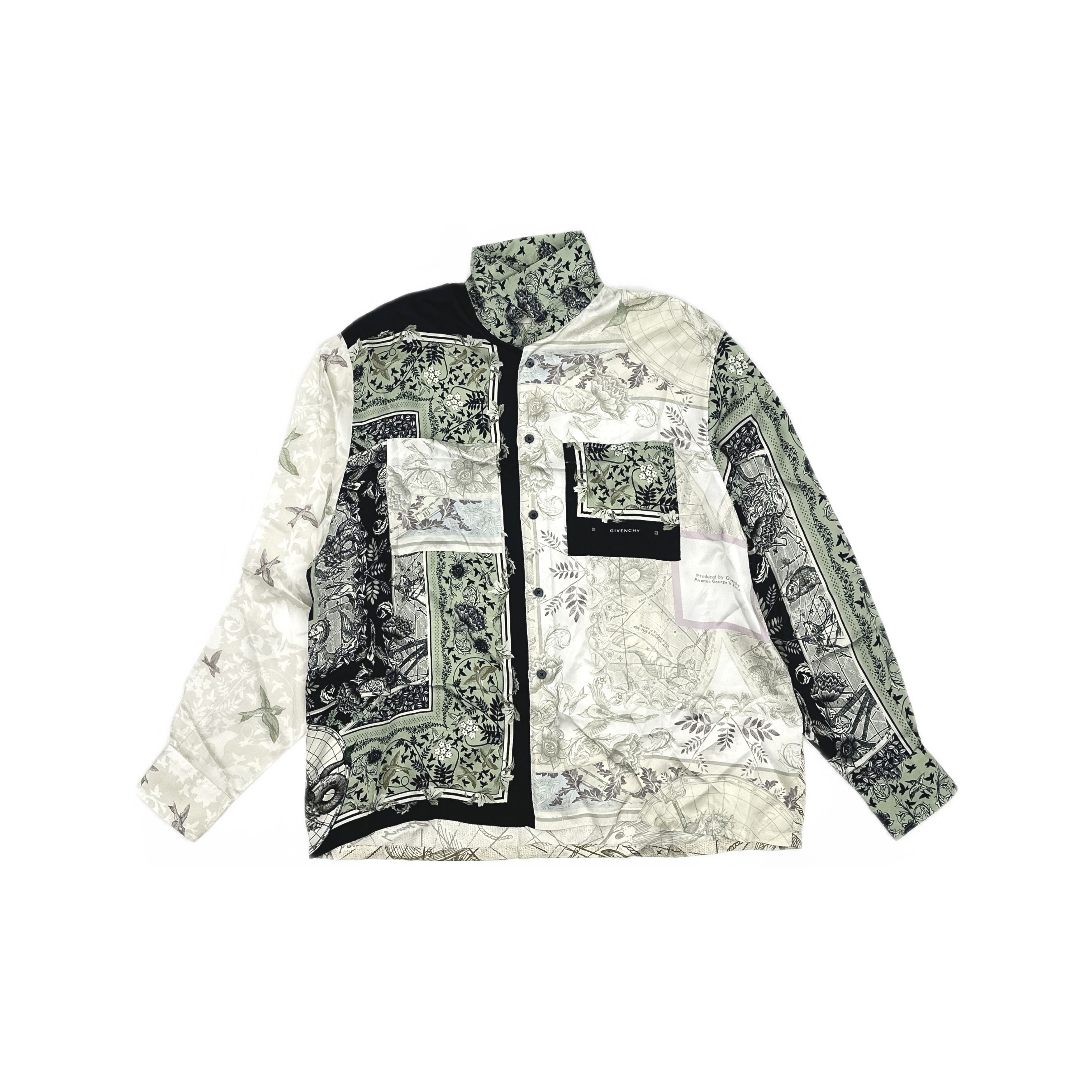 Givenchy Givenchy Floral Button Up Shirt Size S Size US S / EU 44-46 / 1 - 1 Thumbnail