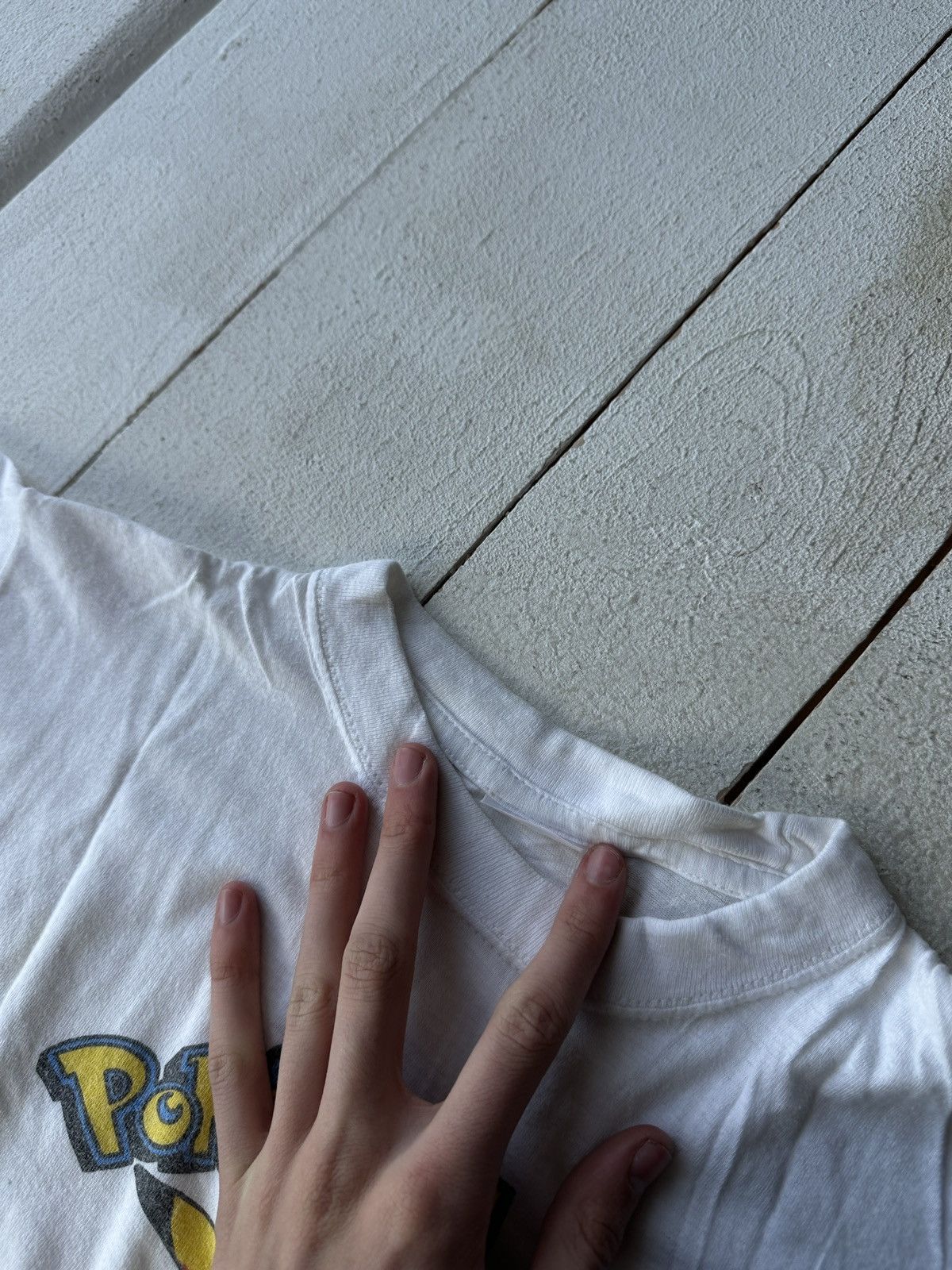 Other 🚨VNTG PIKACHY BIG LOGO WOMEN WHITE TEE BIG LOGO Size M / US 6-8 / IT 42-44 - 5 Thumbnail