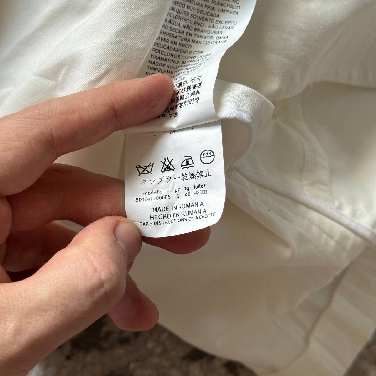 Max Mara Max Mara Ivory White Button Classic Blazer Size XL / US 12-14 / IT 48-50 - 6 Thumbnail