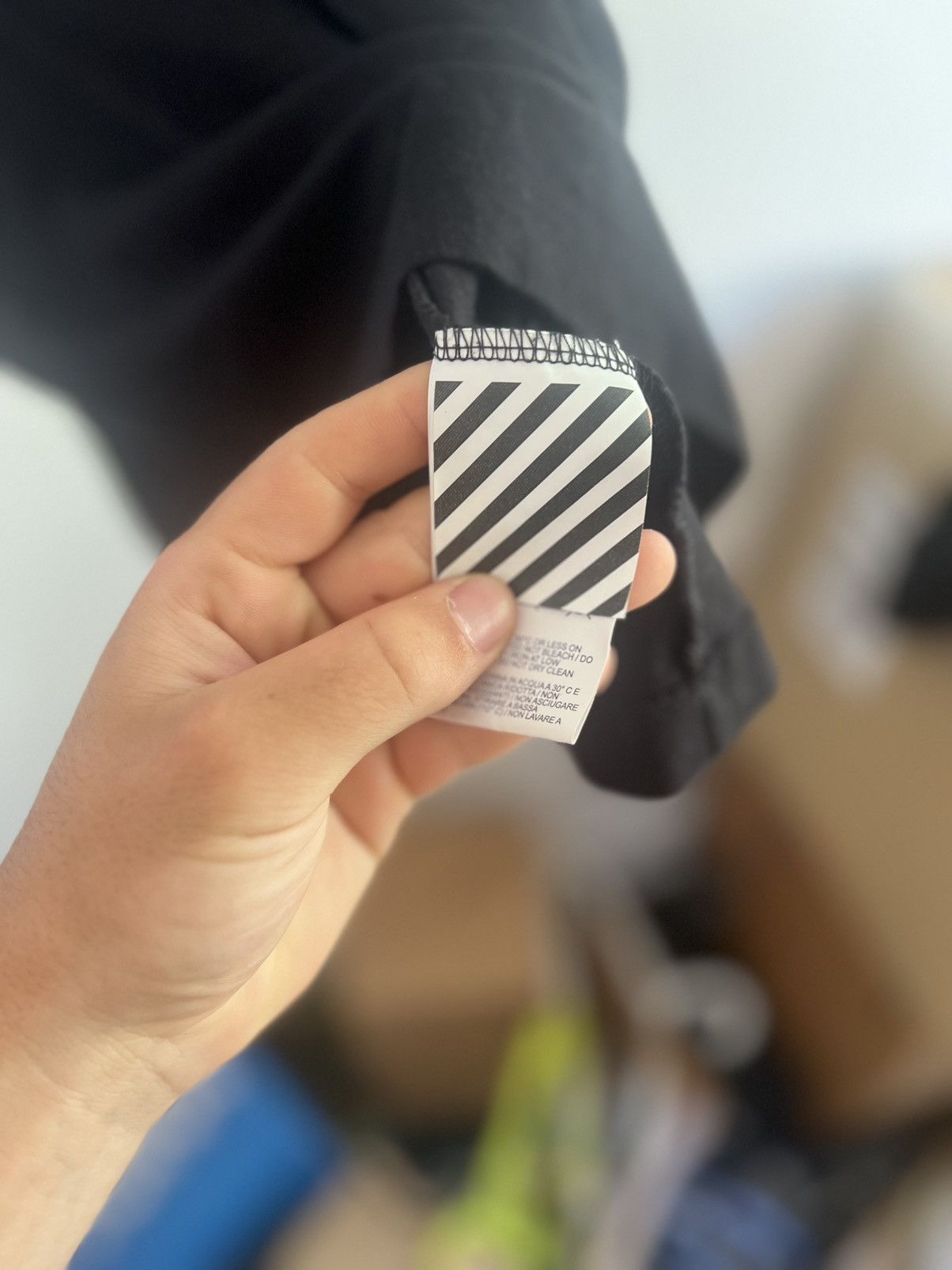 Off-White Off white stencil TEE Size US M / EU 48-50 / 2 - 6 Thumbnail