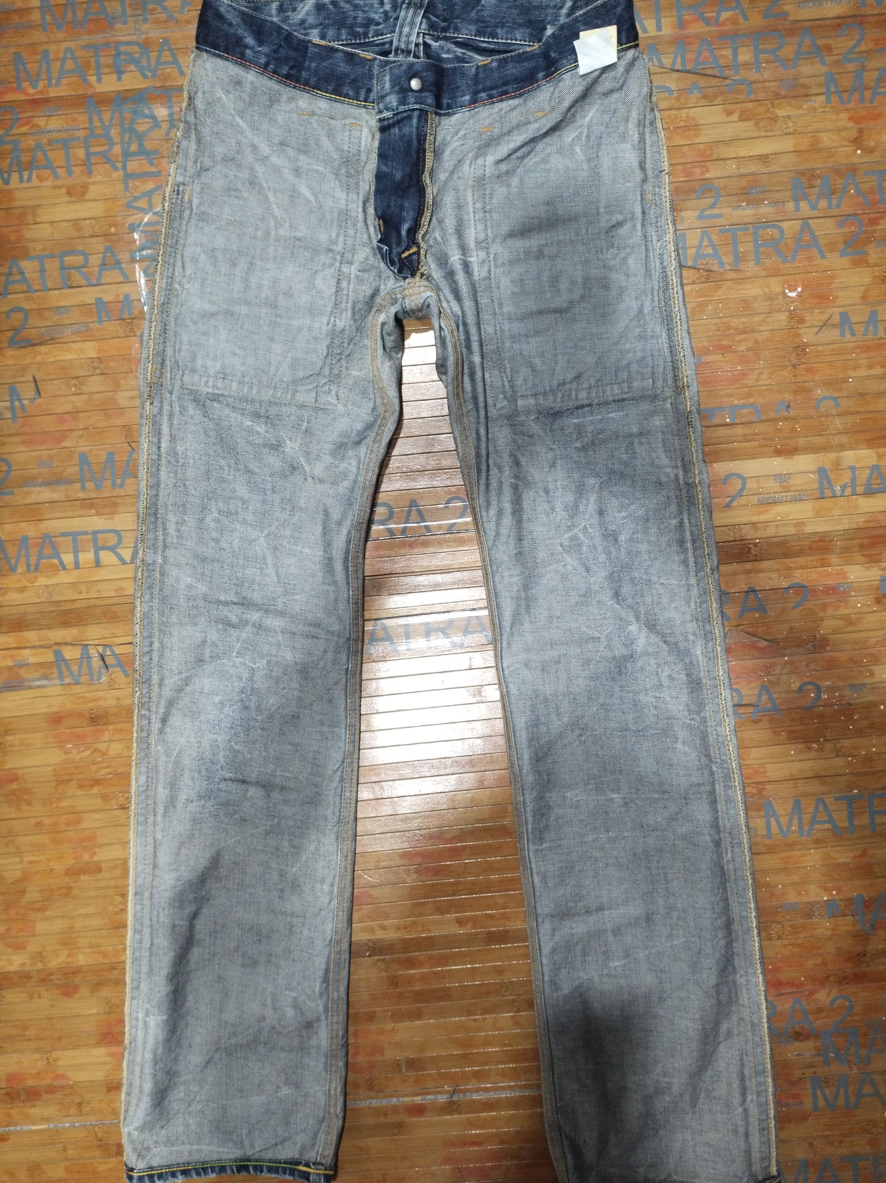 Japanese Brand Jeans Blueway, Bush Pant, Nippon Size US 32 / EU 48 - 14 Thumbnail