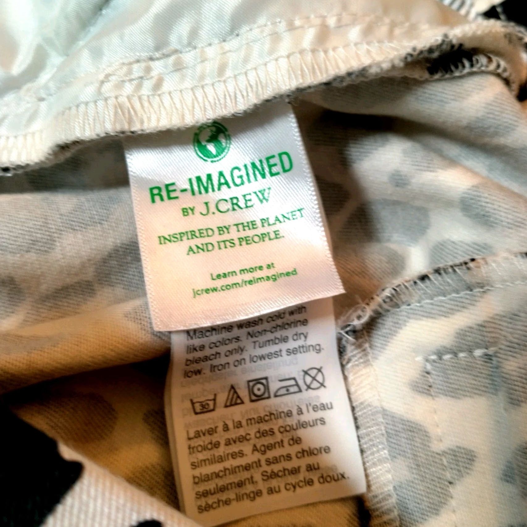 J.Crew J.Crew Women Pants Size 6 Ankle Leopard and Cat Print Stretch Twill Casual & Party Size 28" / US 6 / IT 42 - 6 Thumbnail