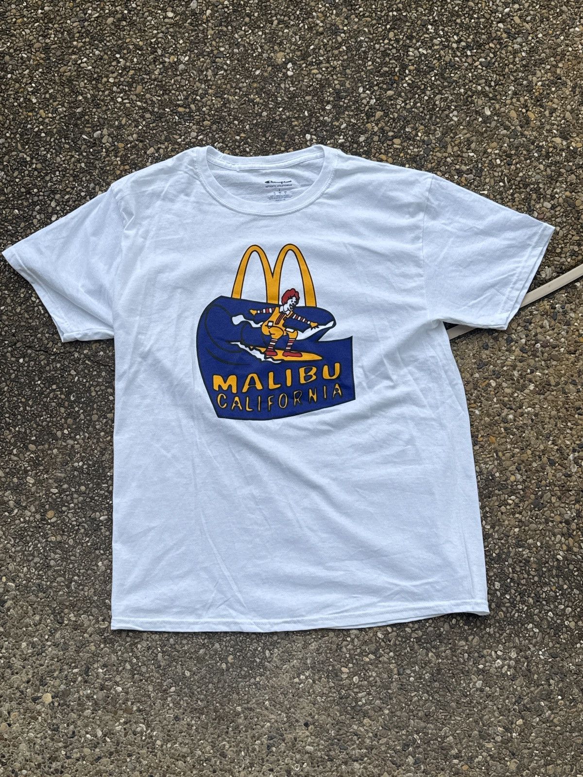 Champion Vintage McDonalds Surf Tee Size US XL / EU 56 / 4 - 1 Thumbnail