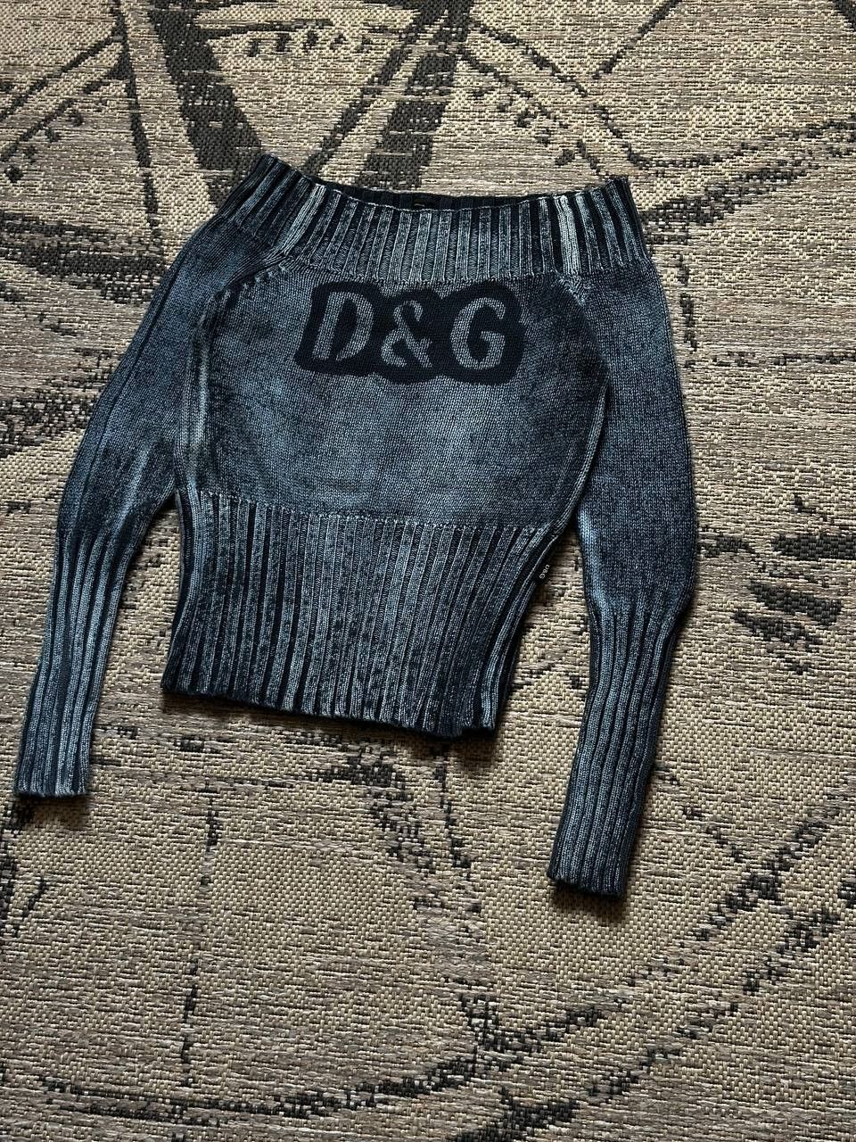 Dolce & Gabbana Vintage D&G Dolce&Gabbana Tank Top Y2K Blue Denim