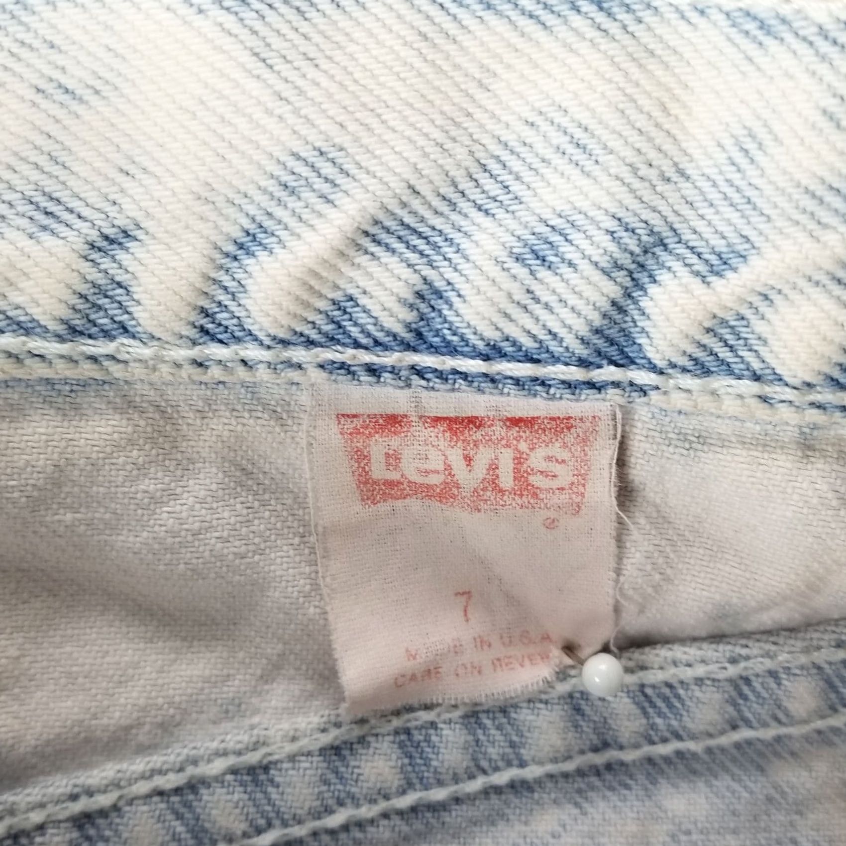 Levi's VINTAGE Levi's Jeans Woman 7 Acid Washed 900 Series 24X29 Tapered High Mom USA Jeans Women 24x29.5 Inseam USA 90s Theme Size 28" / US 6 / IT 42 - 5 Thumbnail