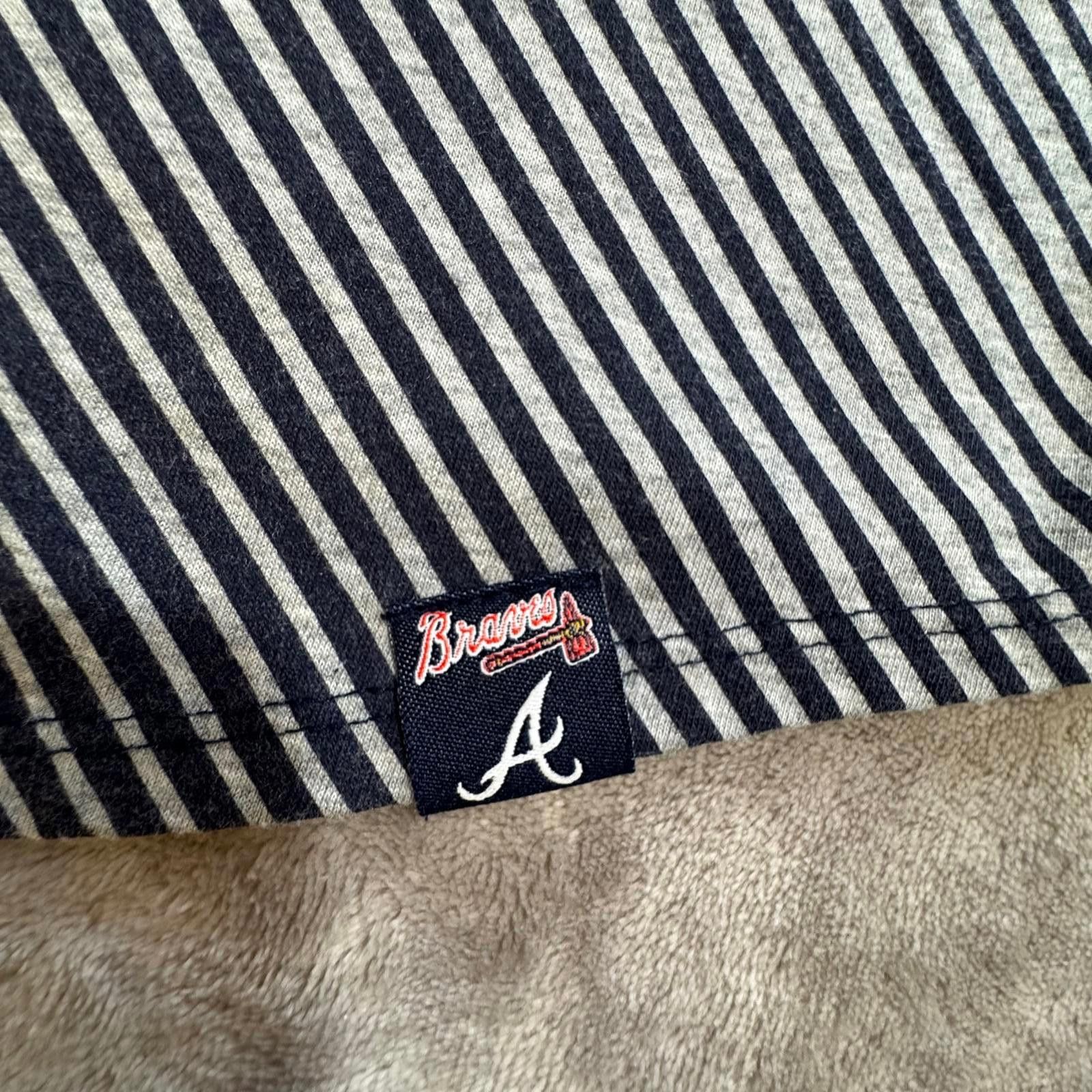 Nike Nike MLB Atlanta Braves Women's Small Shirt Sleeveless Size S / US 4 / IT 40 - 6 Thumbnail
