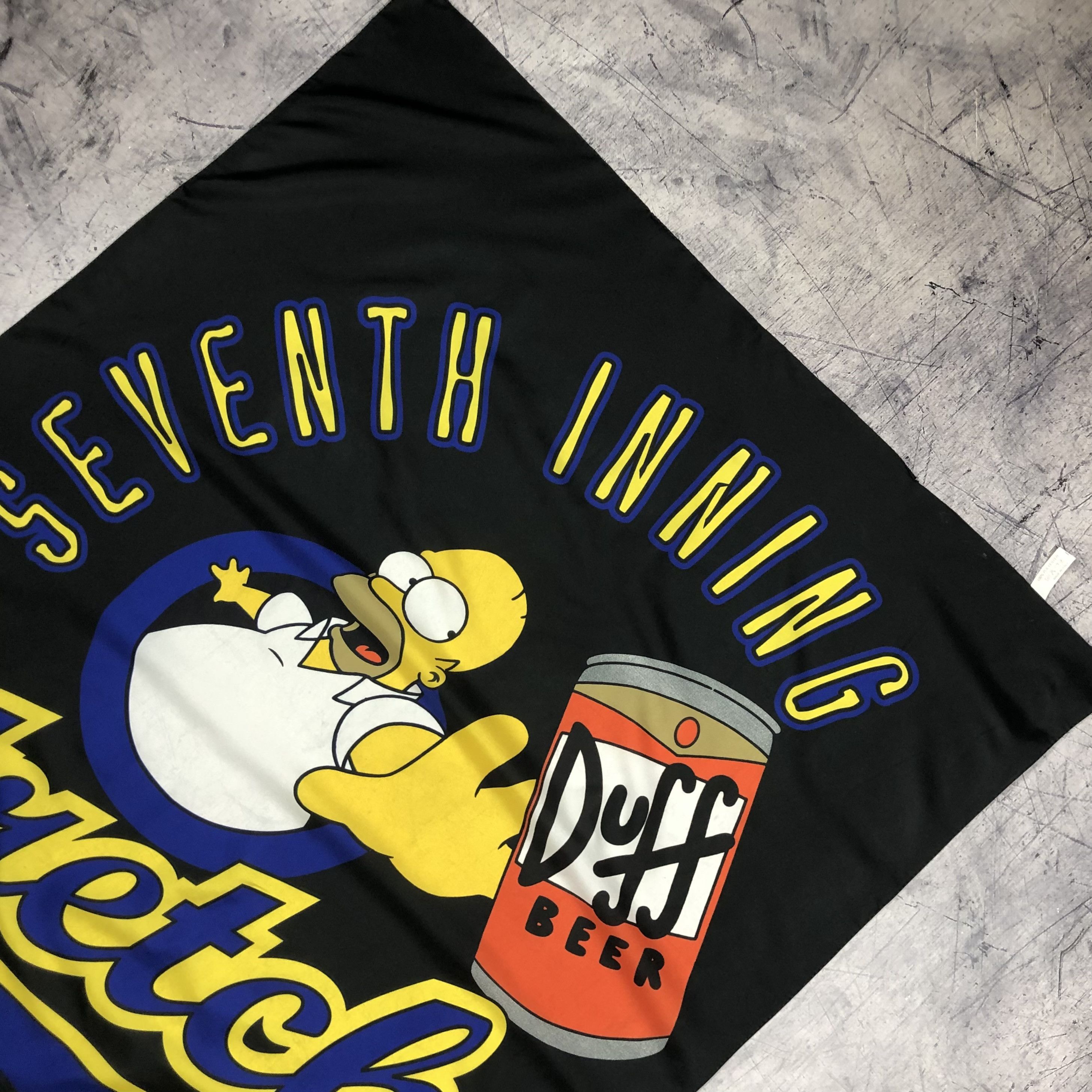 The Simpsons 2000 The Simpsons Beer Duff Flag Tapestry Poster Size ONE SIZE - 6 Thumbnail