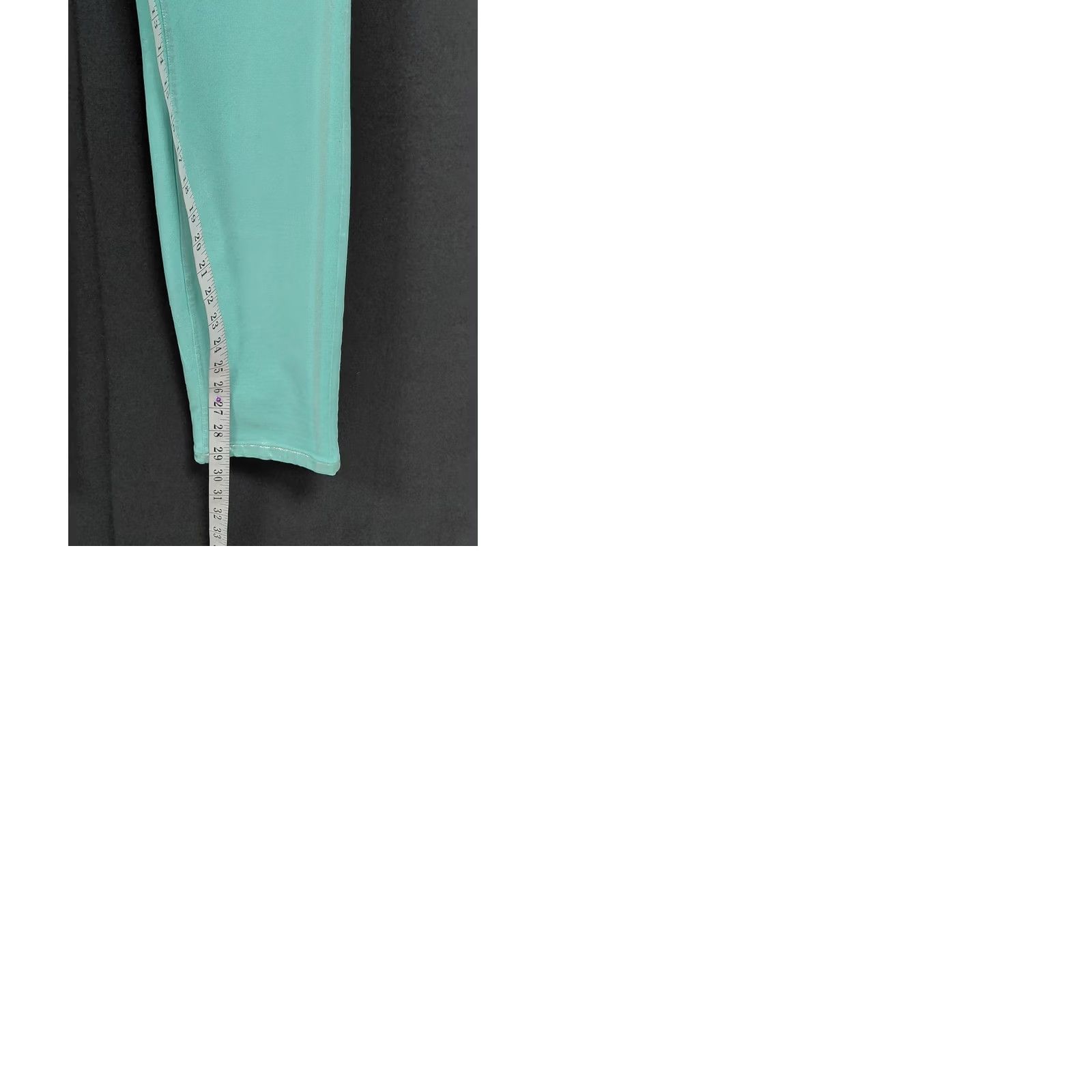 Vintage MET Jeans Turquoise Pants Knit Women Size 30 Size 30" / US 8 / IT 44 - 9 Thumbnail