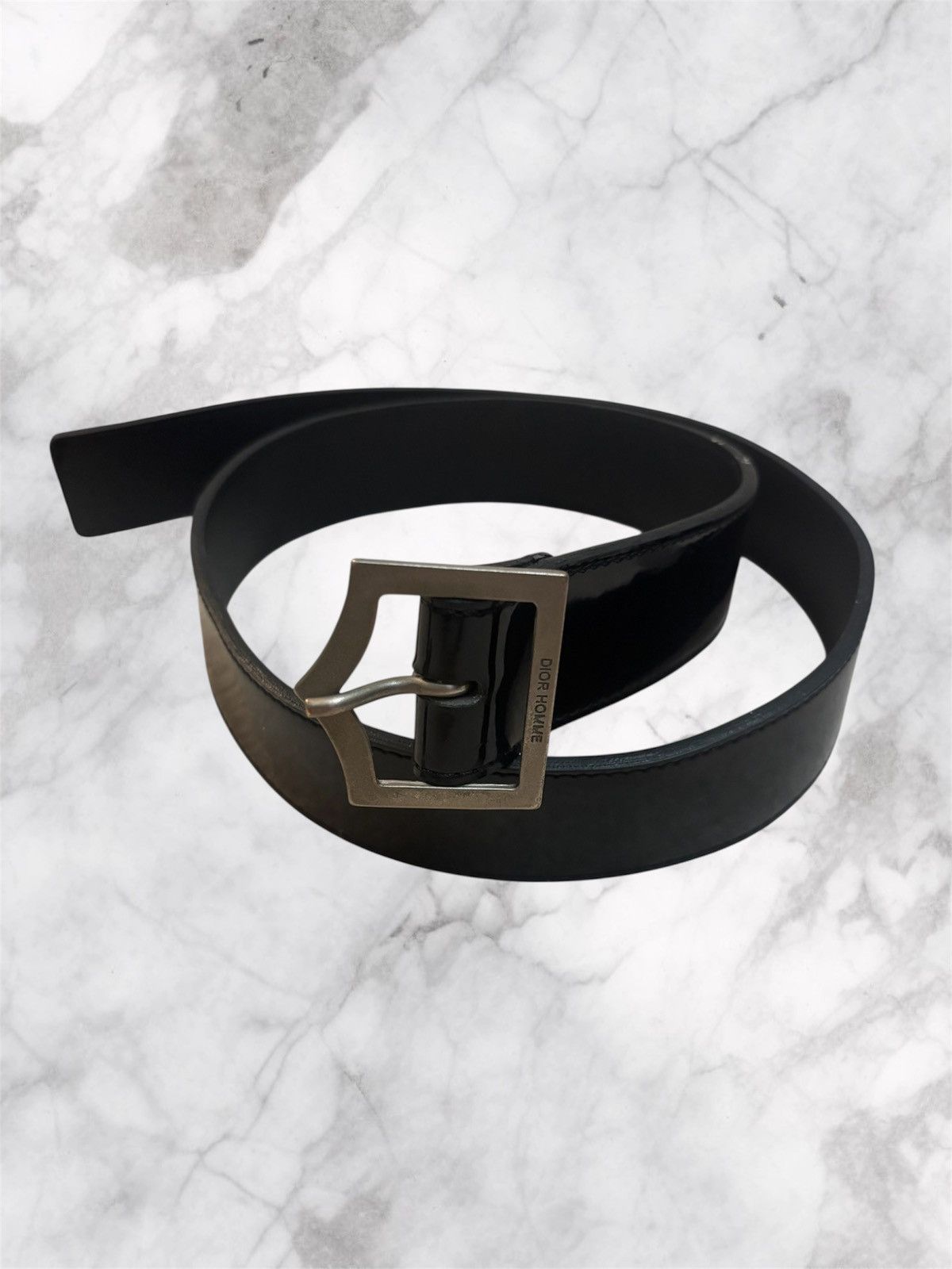 Dior × Hedi Slimane Dior homme D point belt hedi | Grailed
