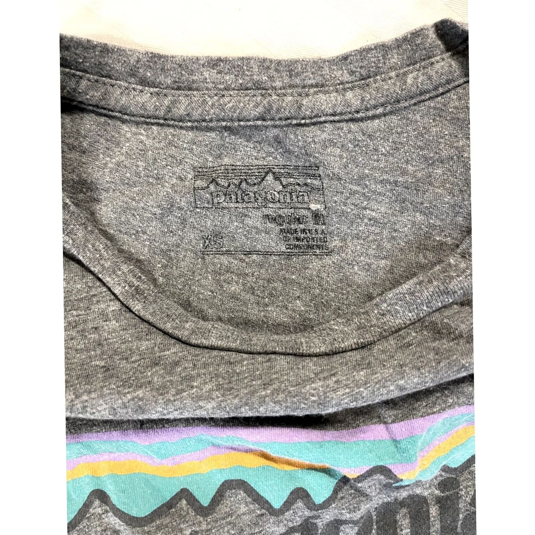 Patagonia VINTAGE Patagonia Tee Womens Graphic Short Sleeve Size XS Size 26" / US 2 / IT 38 - 3 Thumbnail