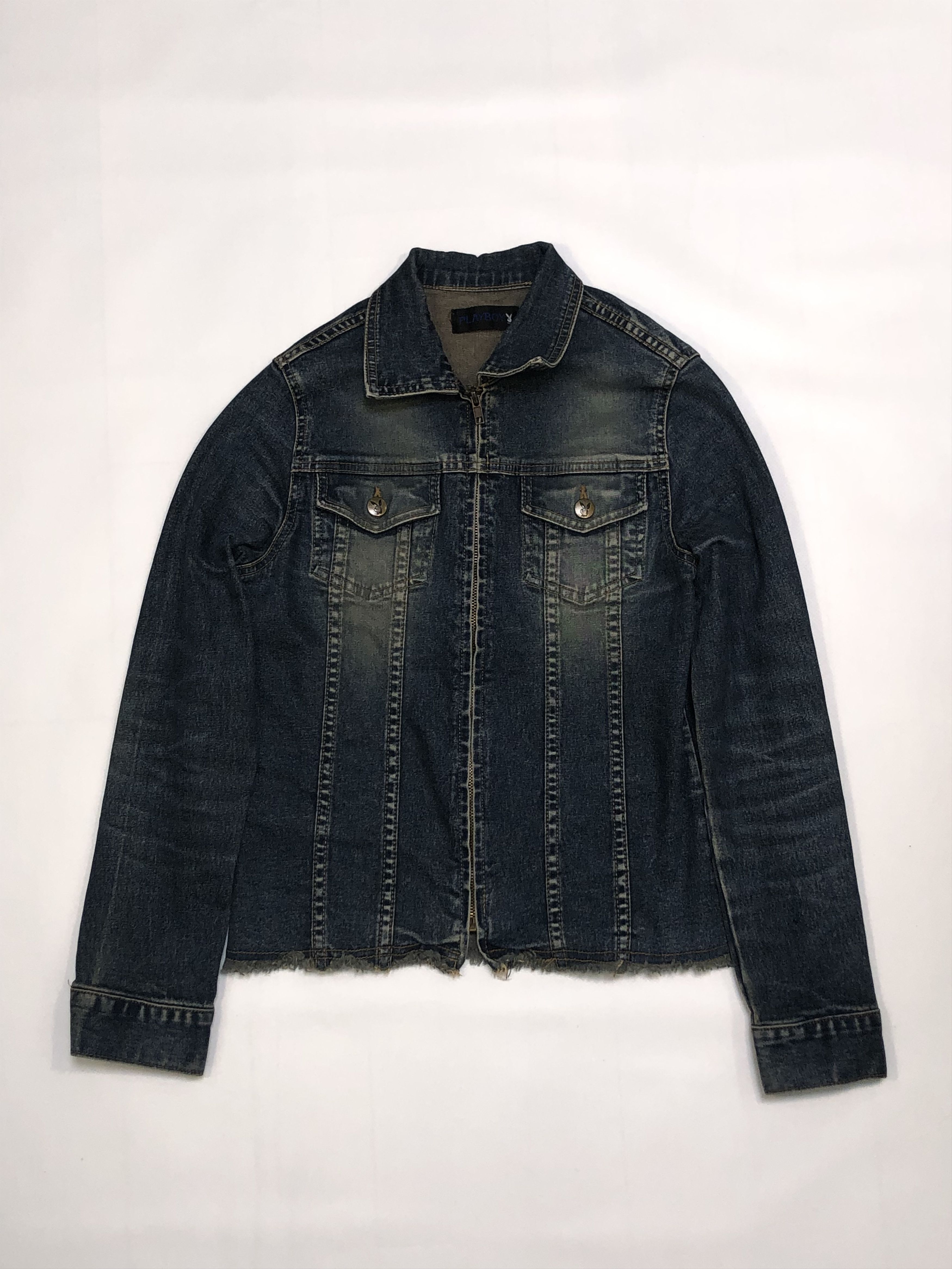 Playboy Vintage Playboy old school Denim jacket 90s Size M / US 6-8 / IT 42-44 - 1 Thumbnail