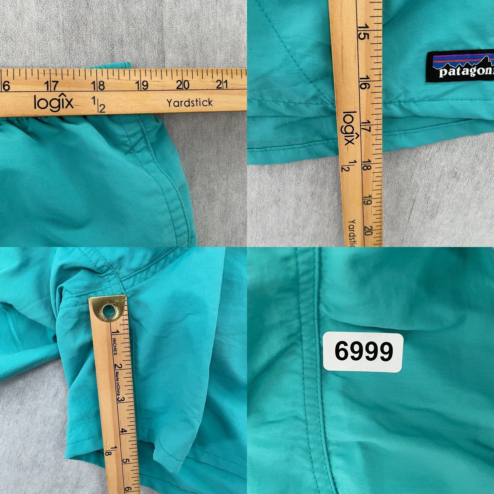 Patagonia Patagonia Shorts Mens 2XL Blue Adult Subtidal Baggies Lined Netplus NEW Size US 39 - 9 Thumbnail