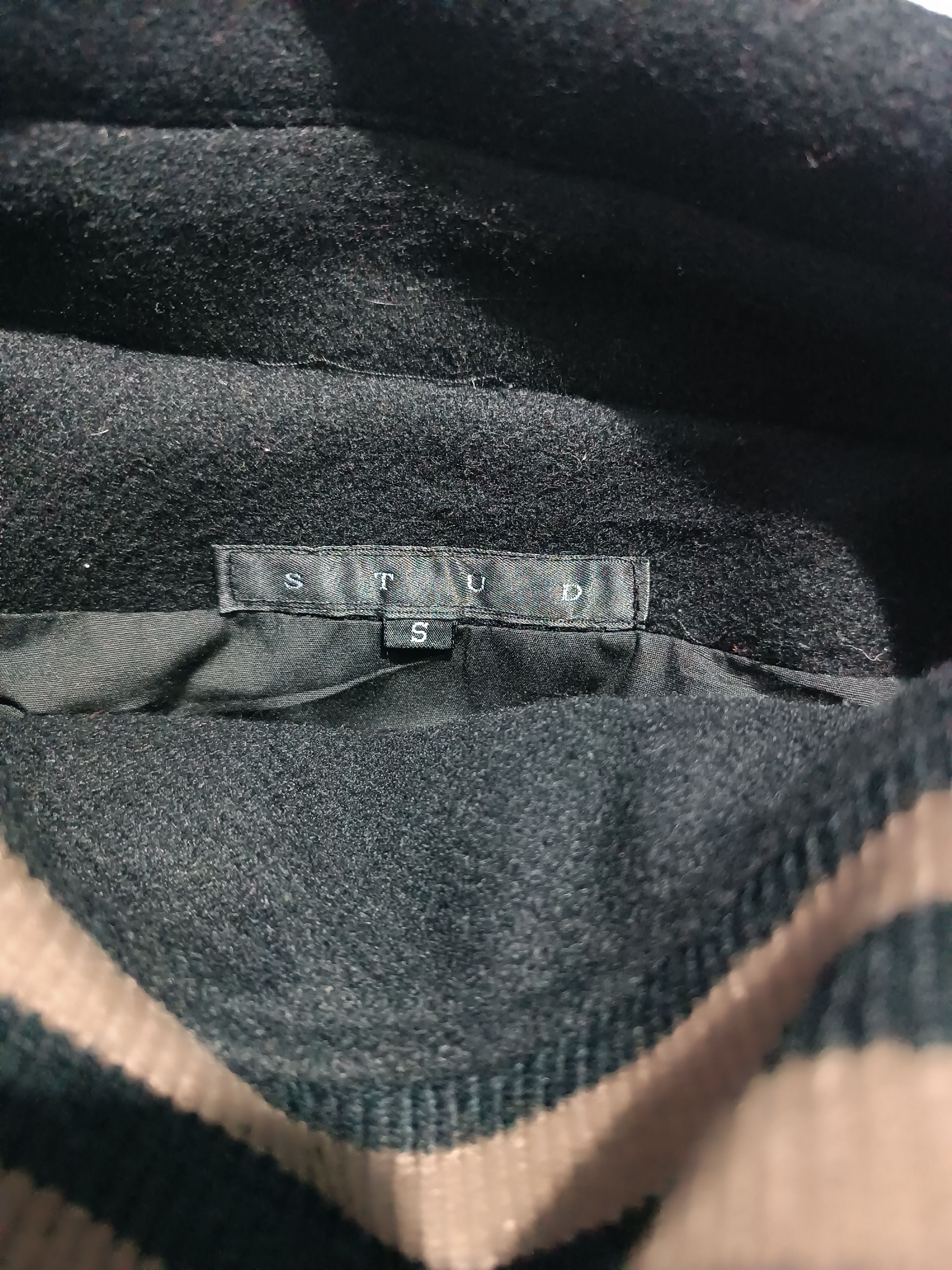 Japanese Brand Varsity Trucker Double Layer Wool Jacket Size US M / EU 48-50 / 2 - 14 Thumbnail