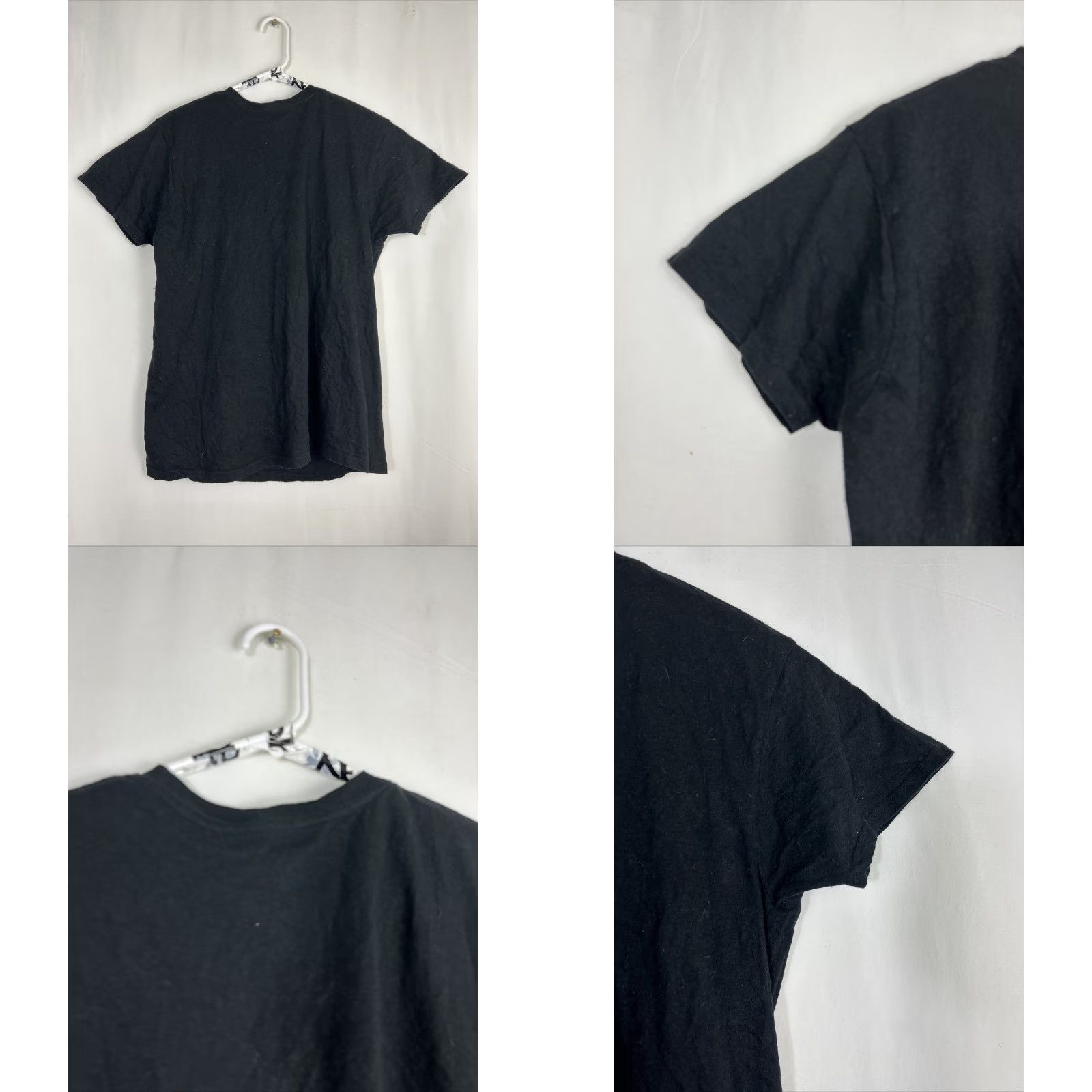 Vintage Outkast Womens L Graphic Atliens Black T-Shirt Size L / US 10 / IT 46 - 8 Thumbnail