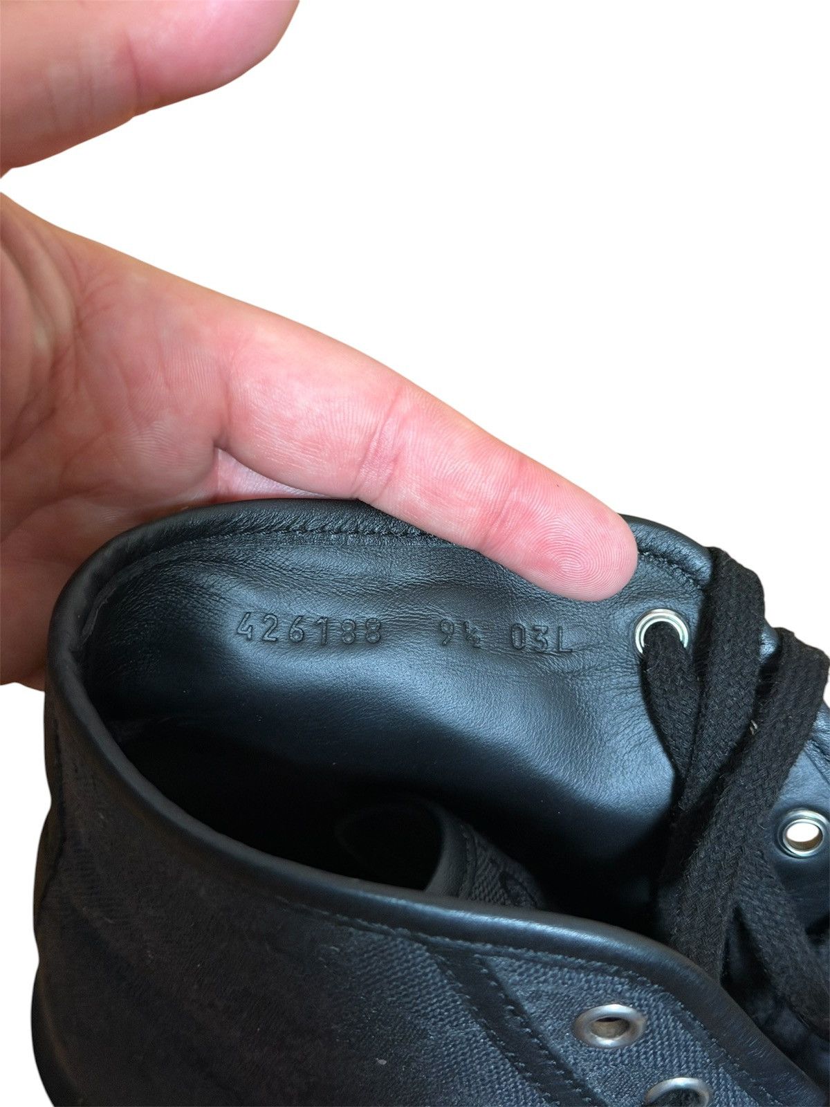 Gucci 🔥Gucci Monogram High Top Sneakers/Gucci Monogram Sneakers Size US 10.5 / EU 43-44 - 15 Thumbnail