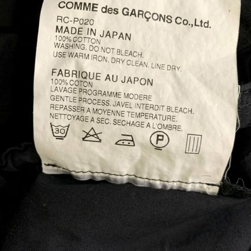Comme des Garcons Girl COMME des GARCONS Drop crotch Shorts Black Cotton Size S Womens Size 28" / US 6 / IT 42 - 5 Thumbnail