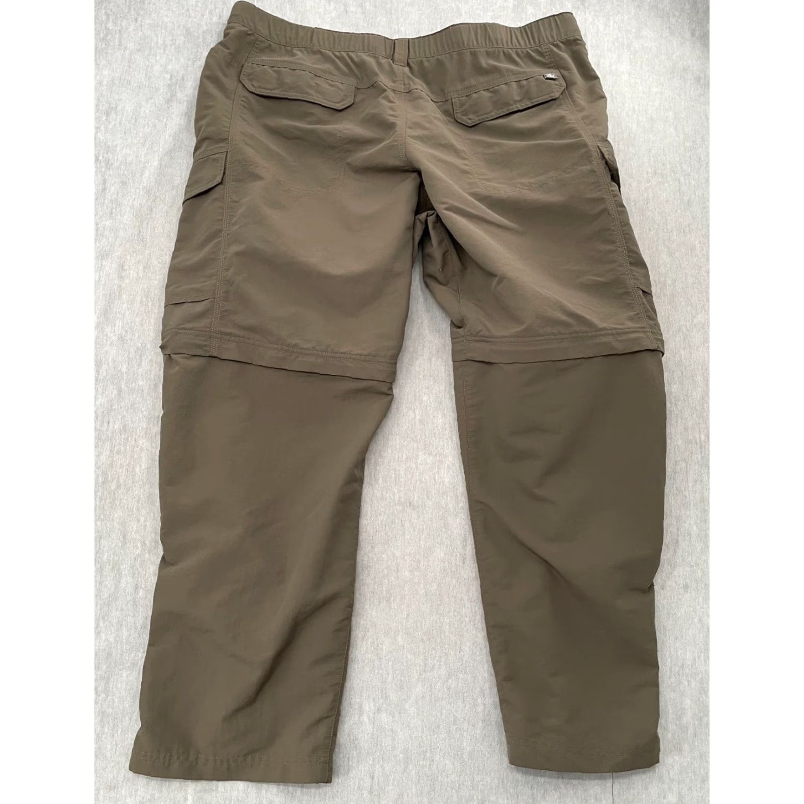 The North Face The North Face Pants Adult 2XL Green Short/Court Convertible Cargo Belted Mens Size US 39 - 2 Thumbnail