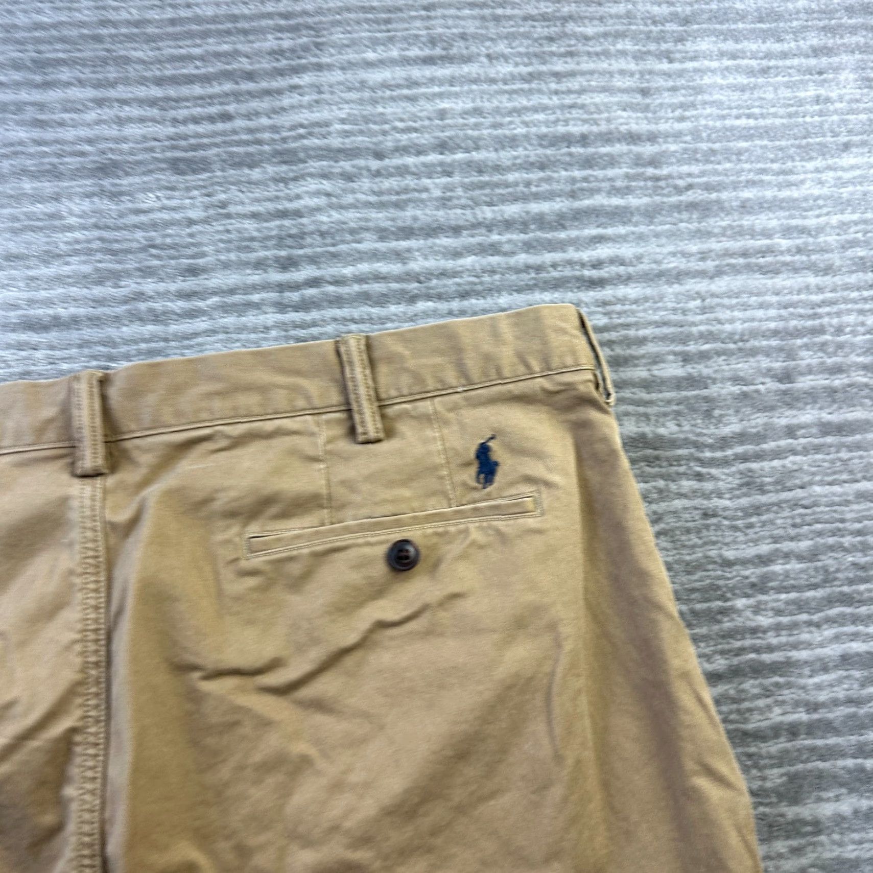 Polo Ralph Lauren Polo Ralph Lauren Shorts Mens 38 Beige Khaki Stretch Twill Pony 9" Casual Chino Size US M / EU 48-50 / 2 - 4 Thumbnail