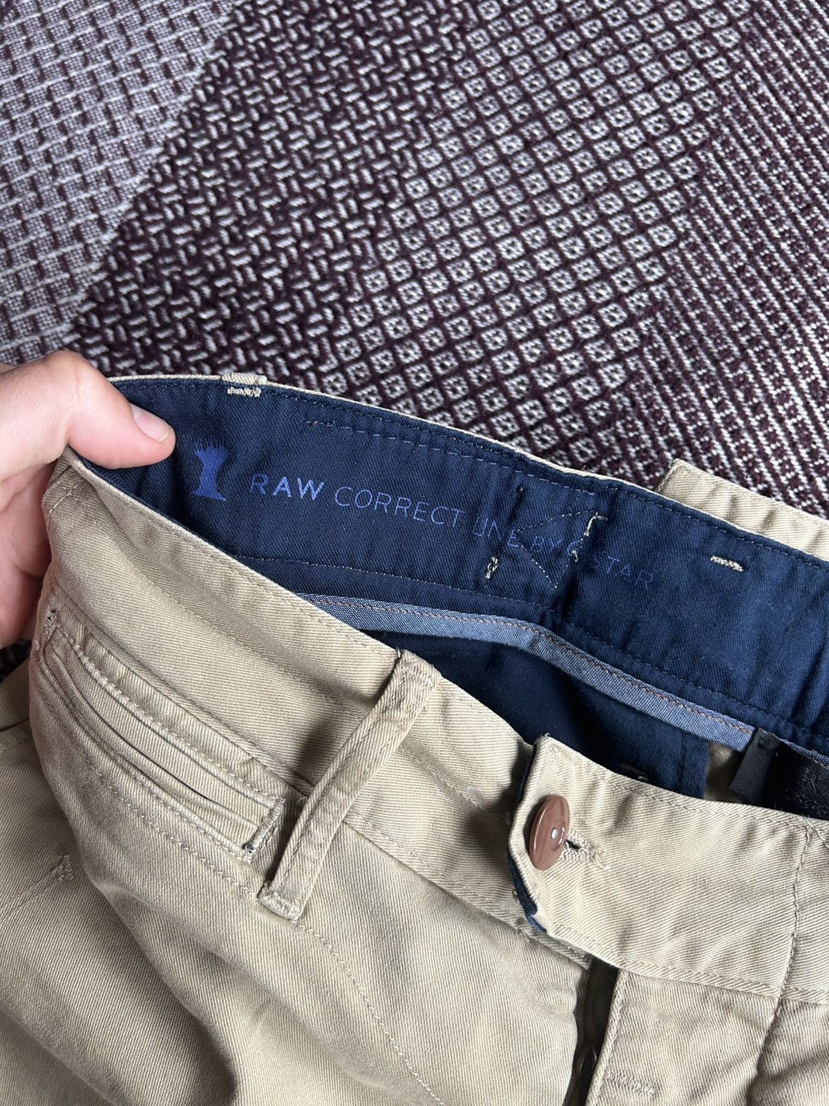 Vintage Vintage G-star Raw Omega Arc Tapered Jeans Streetwear Sz 32 Size US 32 / EU 48 - 11 Thumbnail