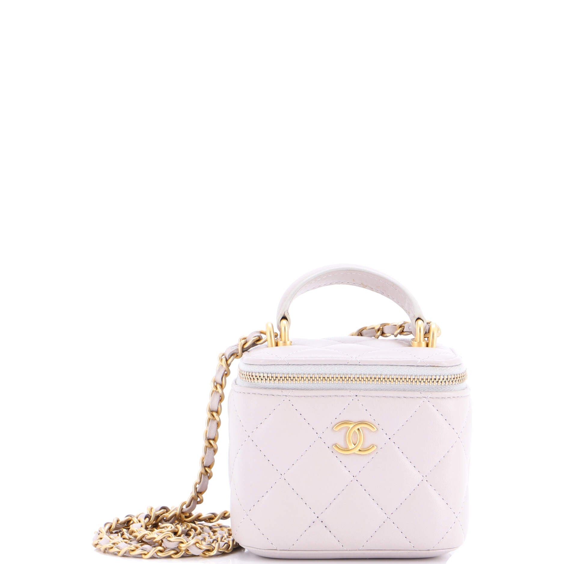 Chanel Classic Top Handle Vanity Case with Chain Size ONE SIZE - 1 Thumbnail