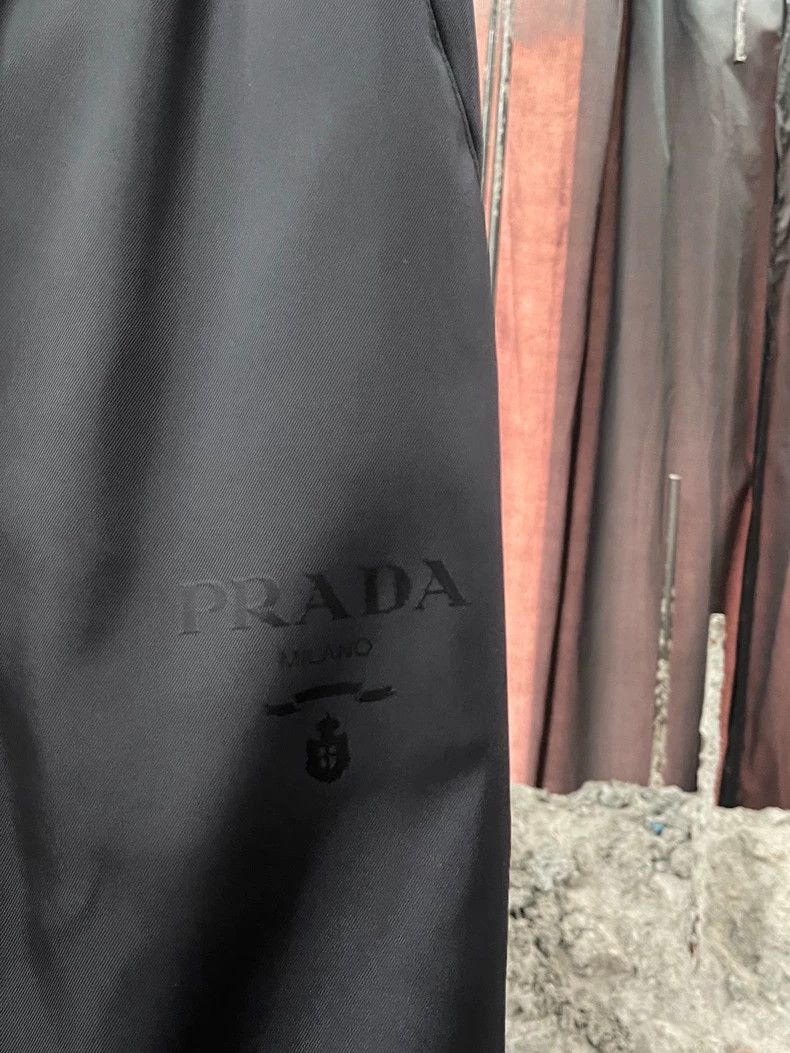 Prada Prada Dark pattern logo nylon trousers 2502-Nextarrow Size US 36 / EU 52 - 5 Thumbnail