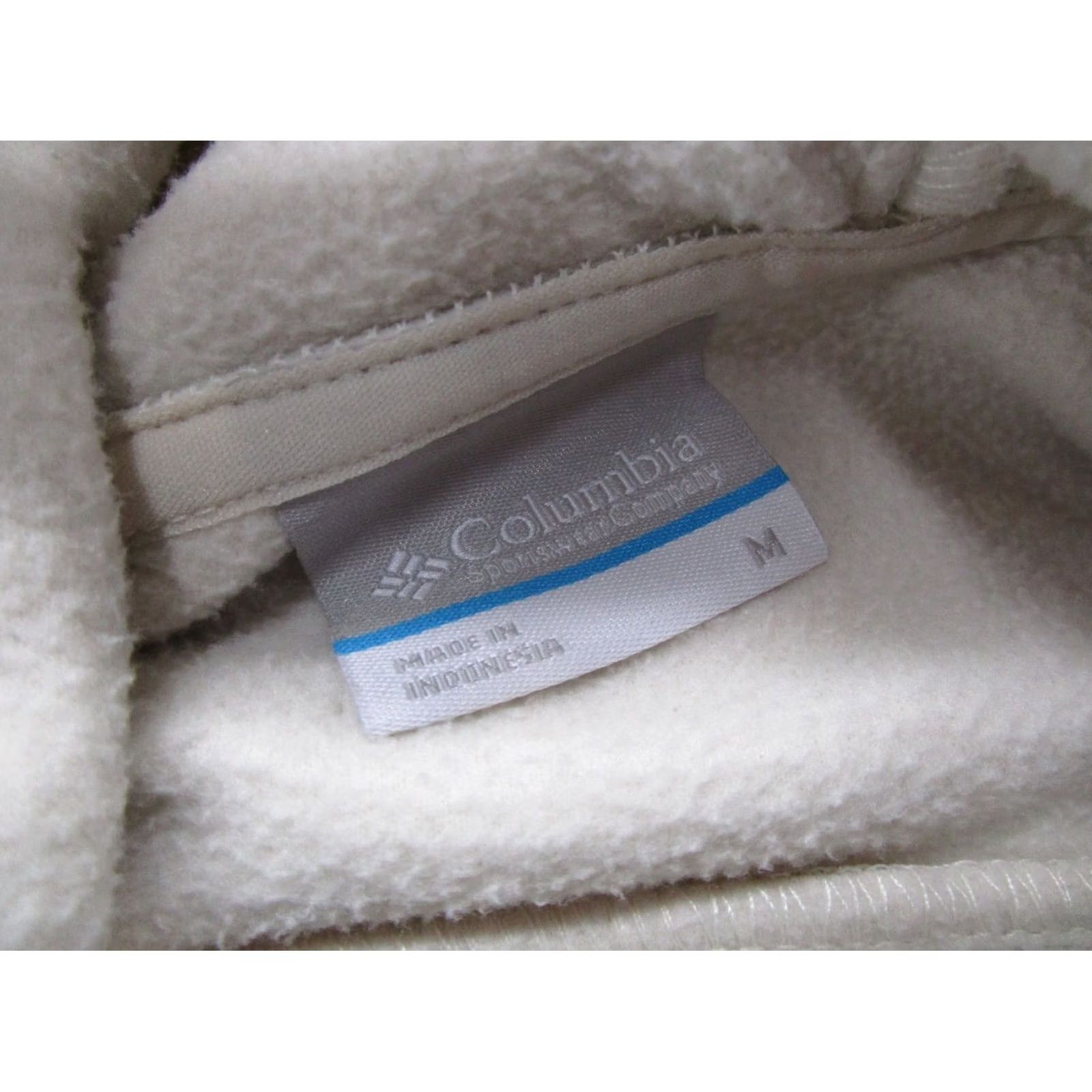 Vintage Columbia Women’s Lightweight Jacket Fleece Nylon 1/4 Zip Hooded Size M Outdoors Size M / US 6-8 / IT 42-44 - 3 Thumbnail