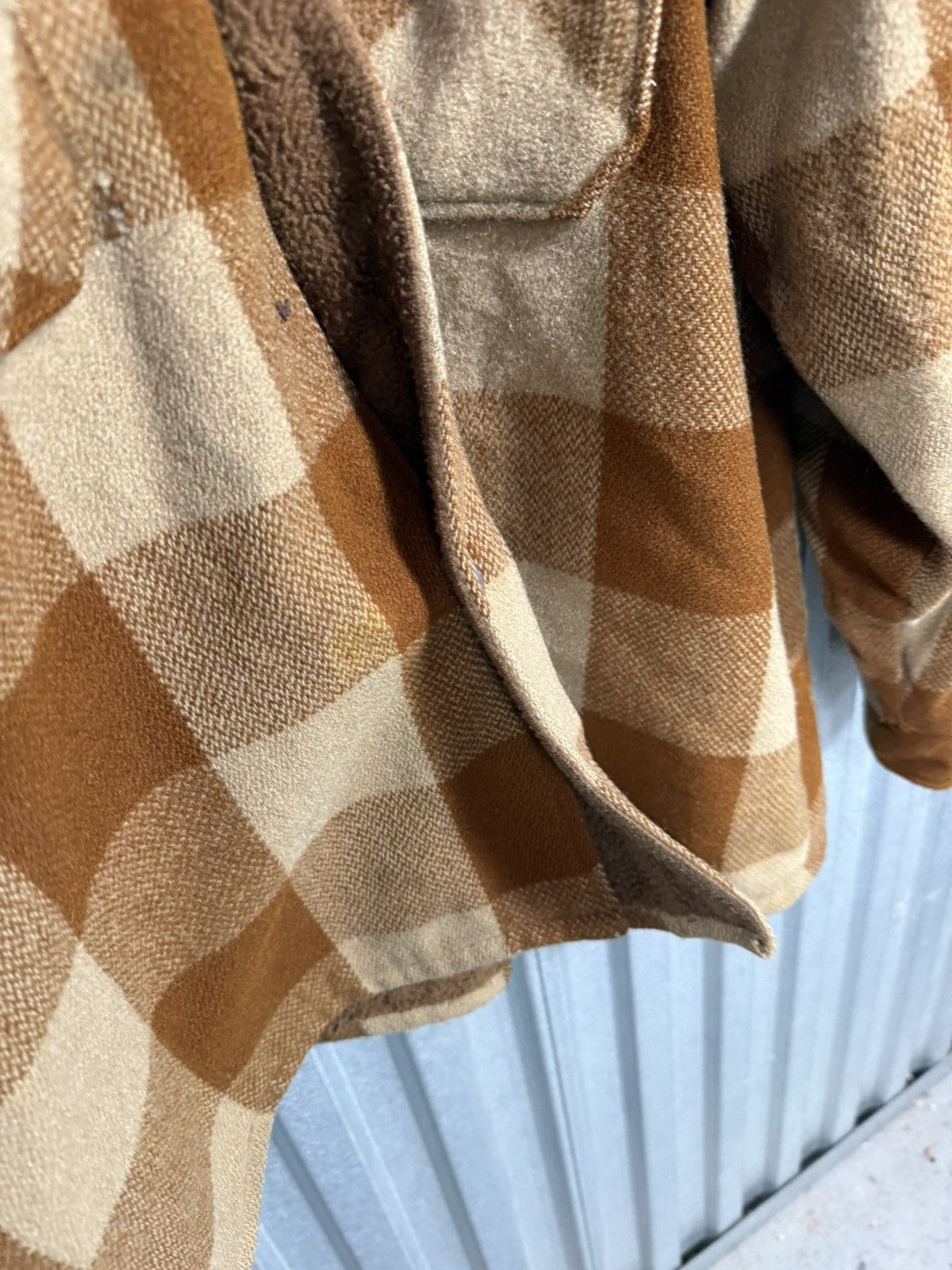 Other 60s Vintage Woolrich Plaid Fleece Western Jacket Size US L / EU 52-54 / 3 - 10 Thumbnail