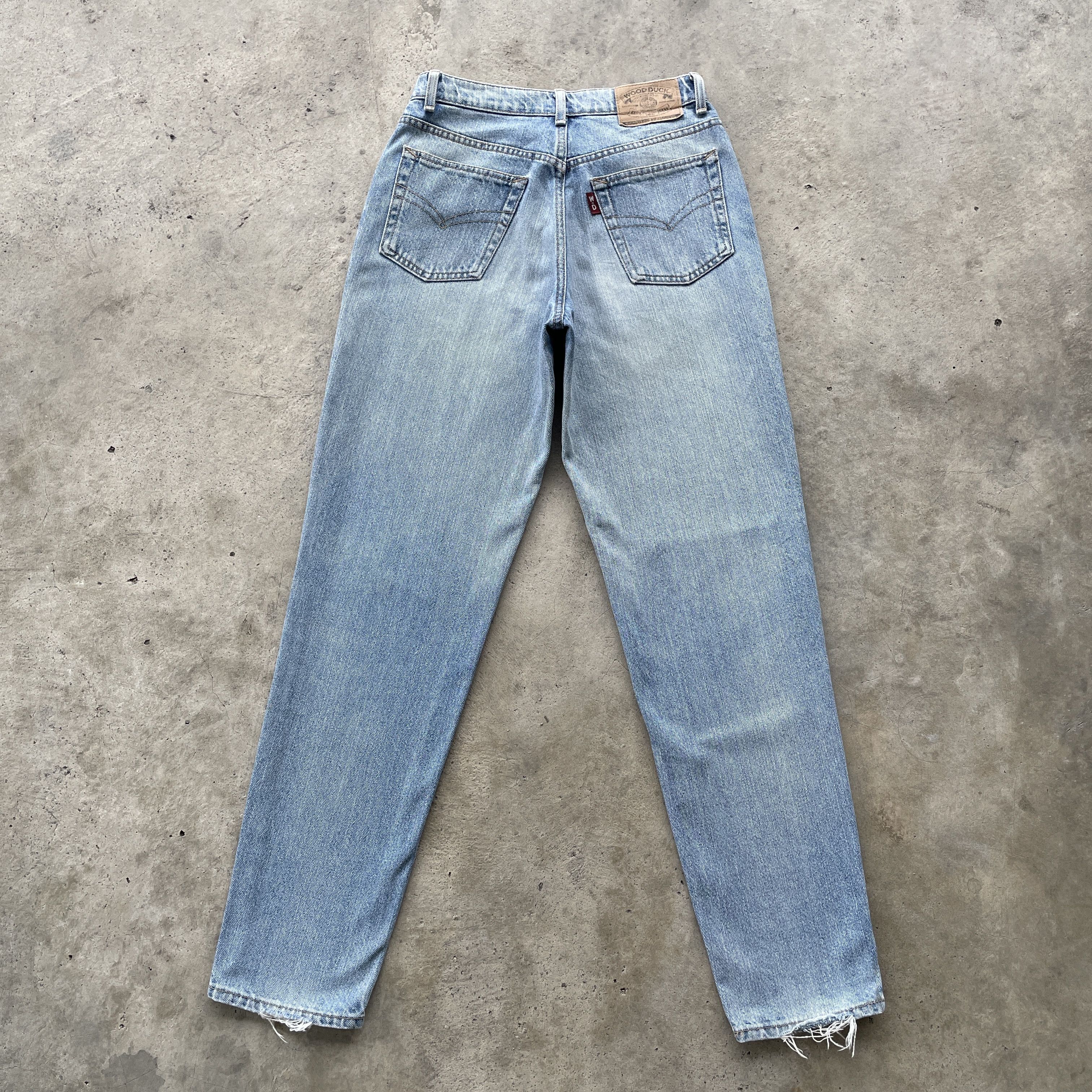 Japanese Brand × Jean Vintage Wood Duck Japan Faded Denim Jeans Pants Distressed Size US 28 / EU 44 - 13 Thumbnail