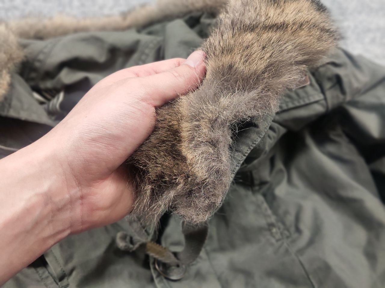 Diesel Vintage Diesel Military LGB Fur Parka Jacket Y2K opium Size M / US 6-8 / IT 42-44 - 15 Thumbnail
