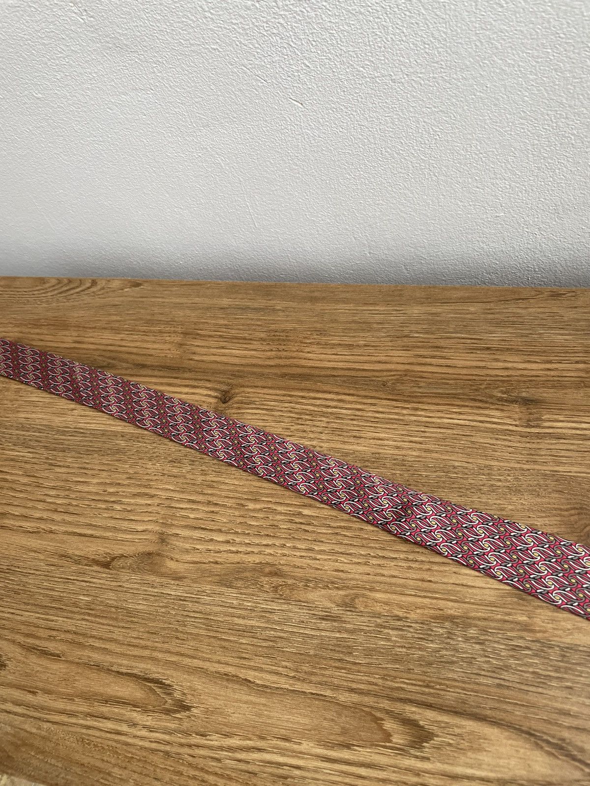 Hermes Hermes Paris Vintage 90s 100% Silk Tie Made France 7454 HA Size ONE SIZE - 18 Thumbnail
