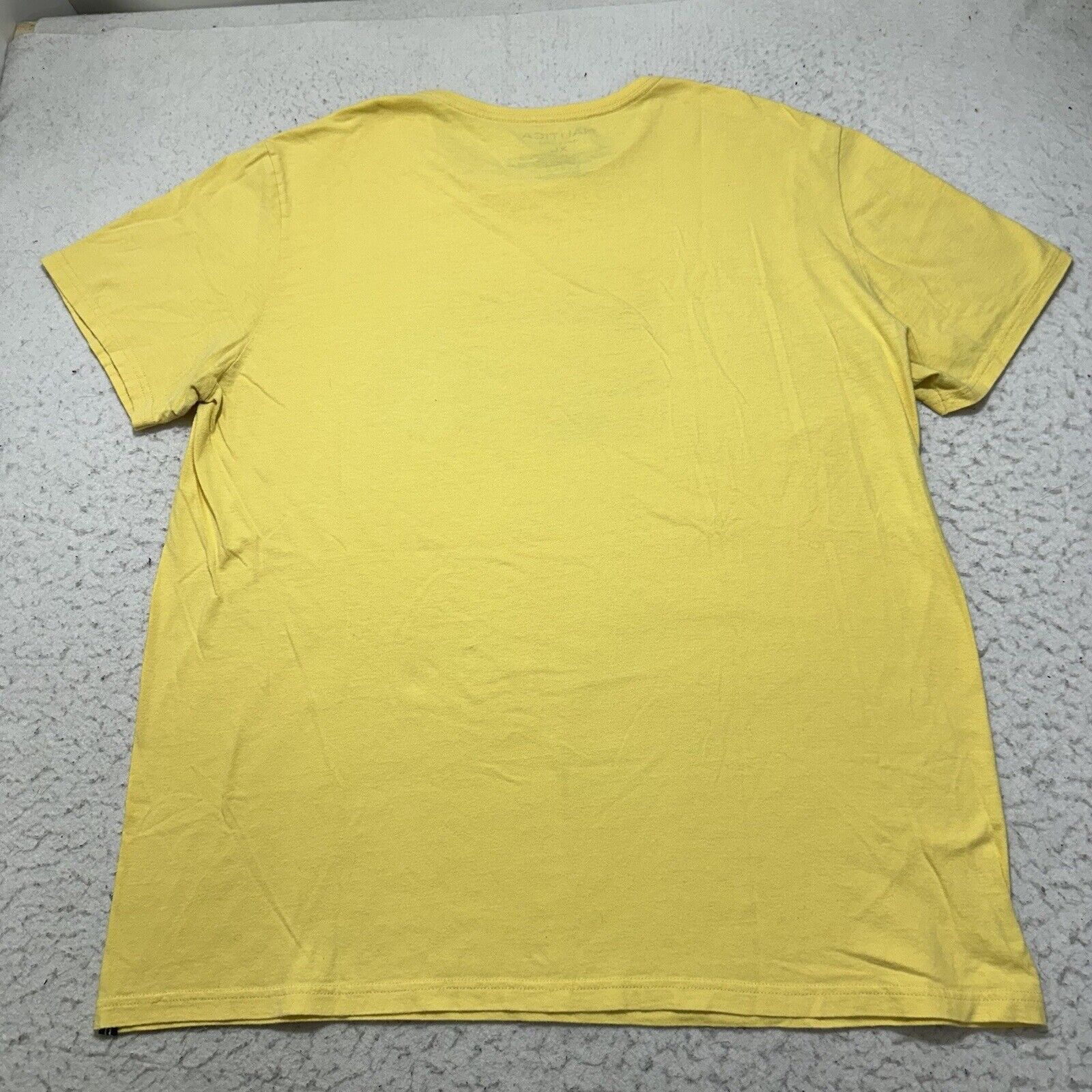 Nautica Nautica XL Graphic T Shirt Yellow Crewneck Tee Sailboats Size US XL / EU 56 / 4 - 10 Thumbnail