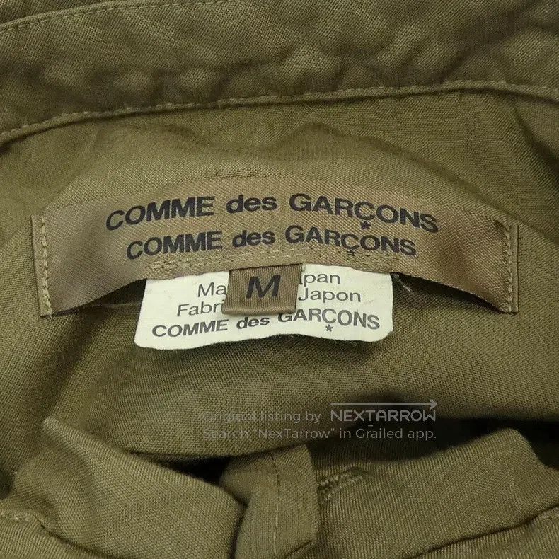 Comme des Garcons Comme des Garcons Round-necked sheer fringe shirt Size M / US 6-8 / IT 42-44 - 5 Thumbnail