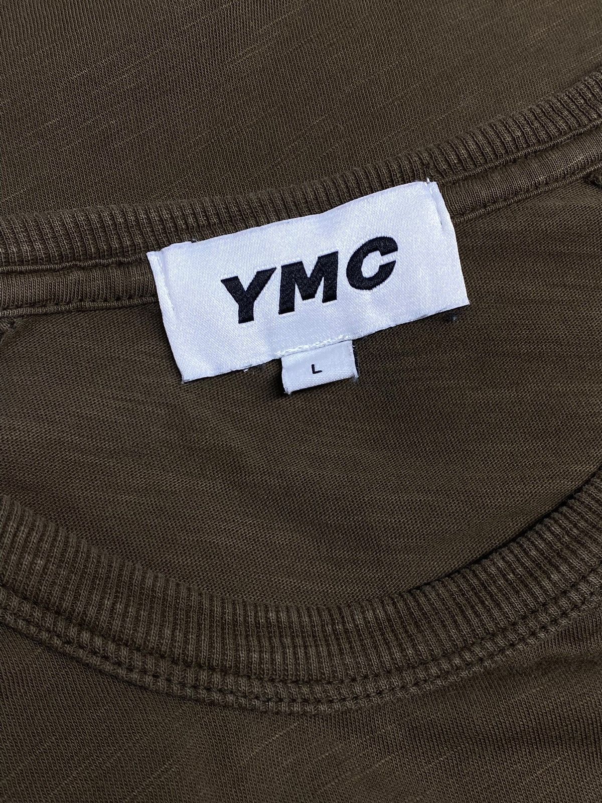 YMC YMC Organic Cotton Tee in Military Green Luxe Essential Size US L / EU 52-54 / 3 - 4 Thumbnail