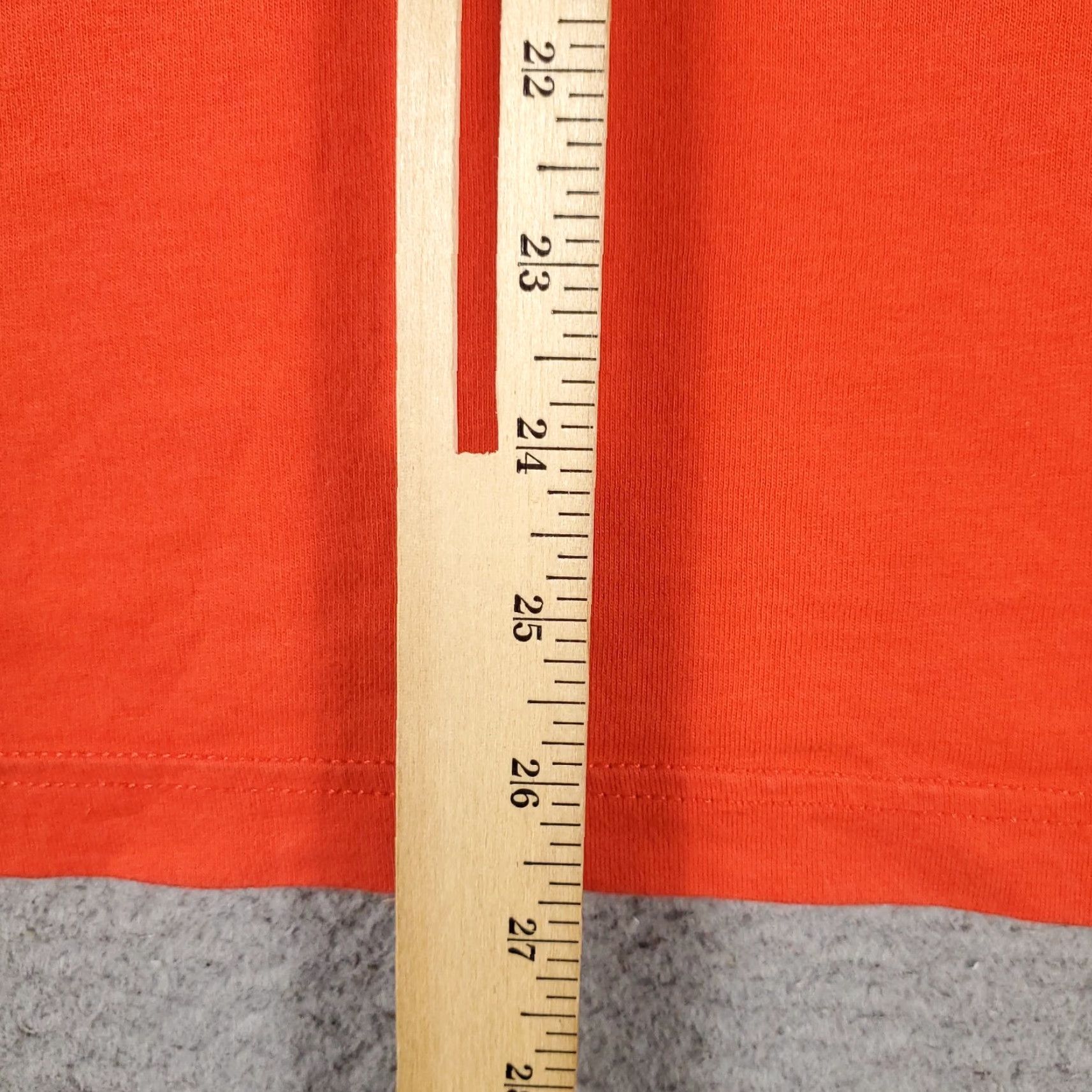American Eagle Outfitters American Eagle Outfitters Shirt Adult Medium Orange Solid Short Sleeve Crew Neck Logo Mens Size US M / EU 48-50 / 2 - 5 Thumbnail