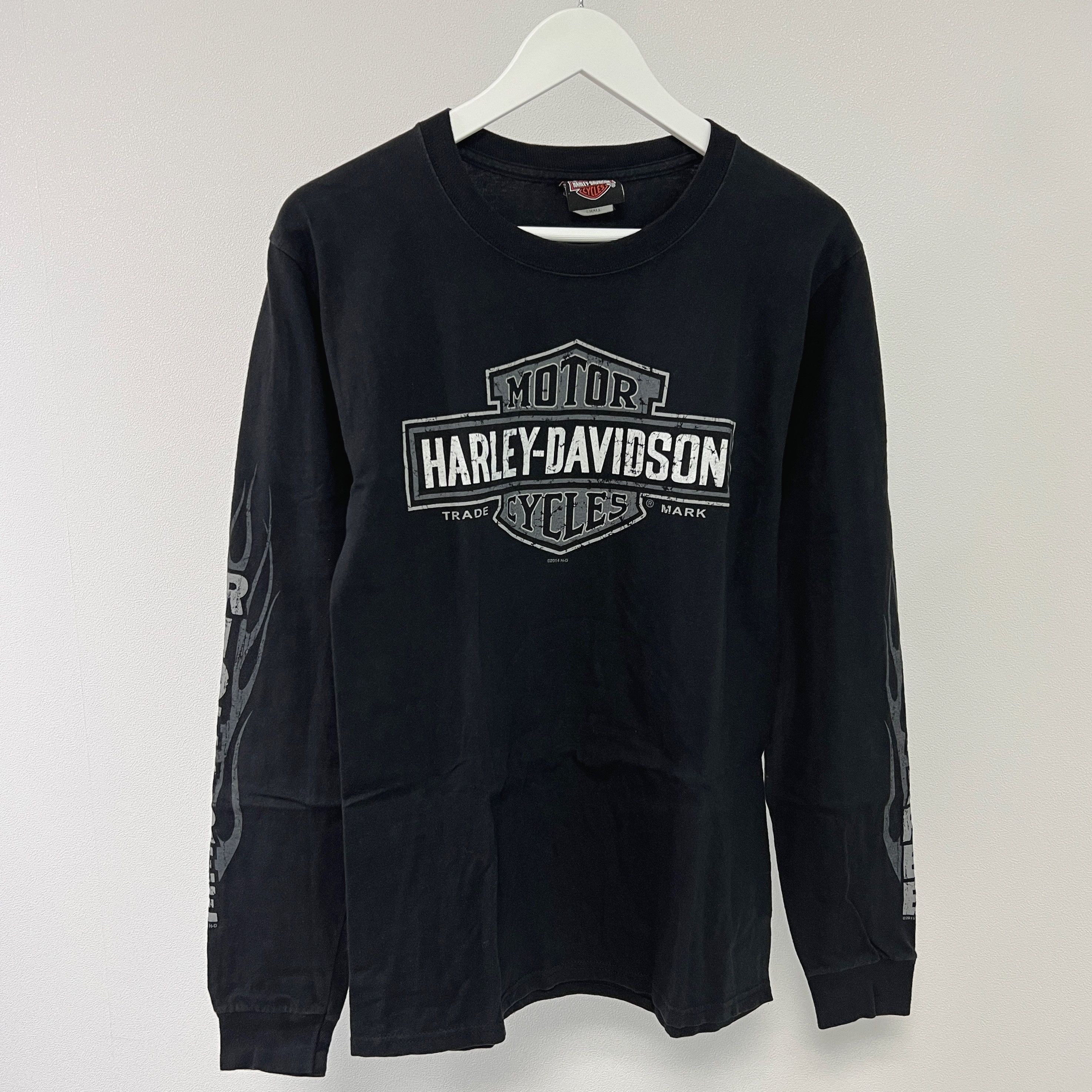 Harley Davidson Harley Davidson Dragon Flame Korea Seoul Long Sleeve T-Shirt Size US S / EU 44-46 / 1 - 2 Thumbnail