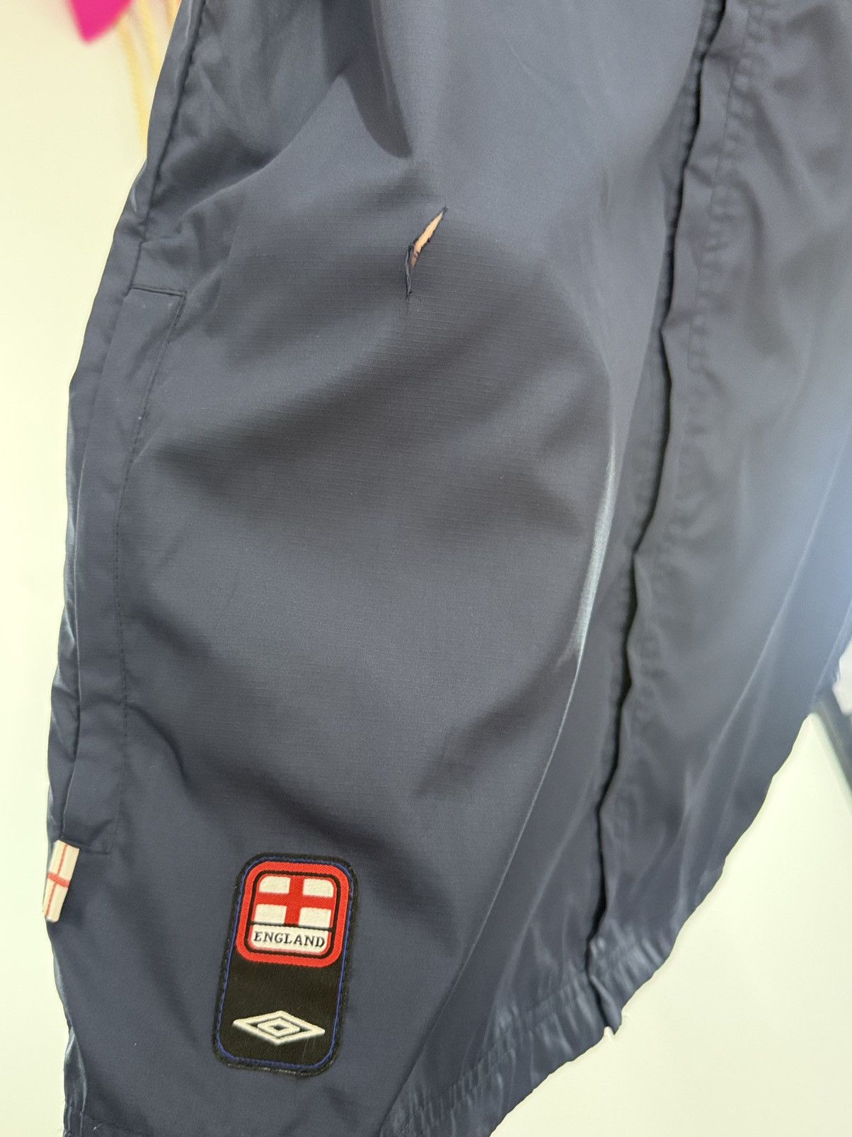 Umbro 🔥 Y2K Umbro England Trainer Windbreaker Jacket - L Size US L / EU 52-54 / 3 - 8 Thumbnail