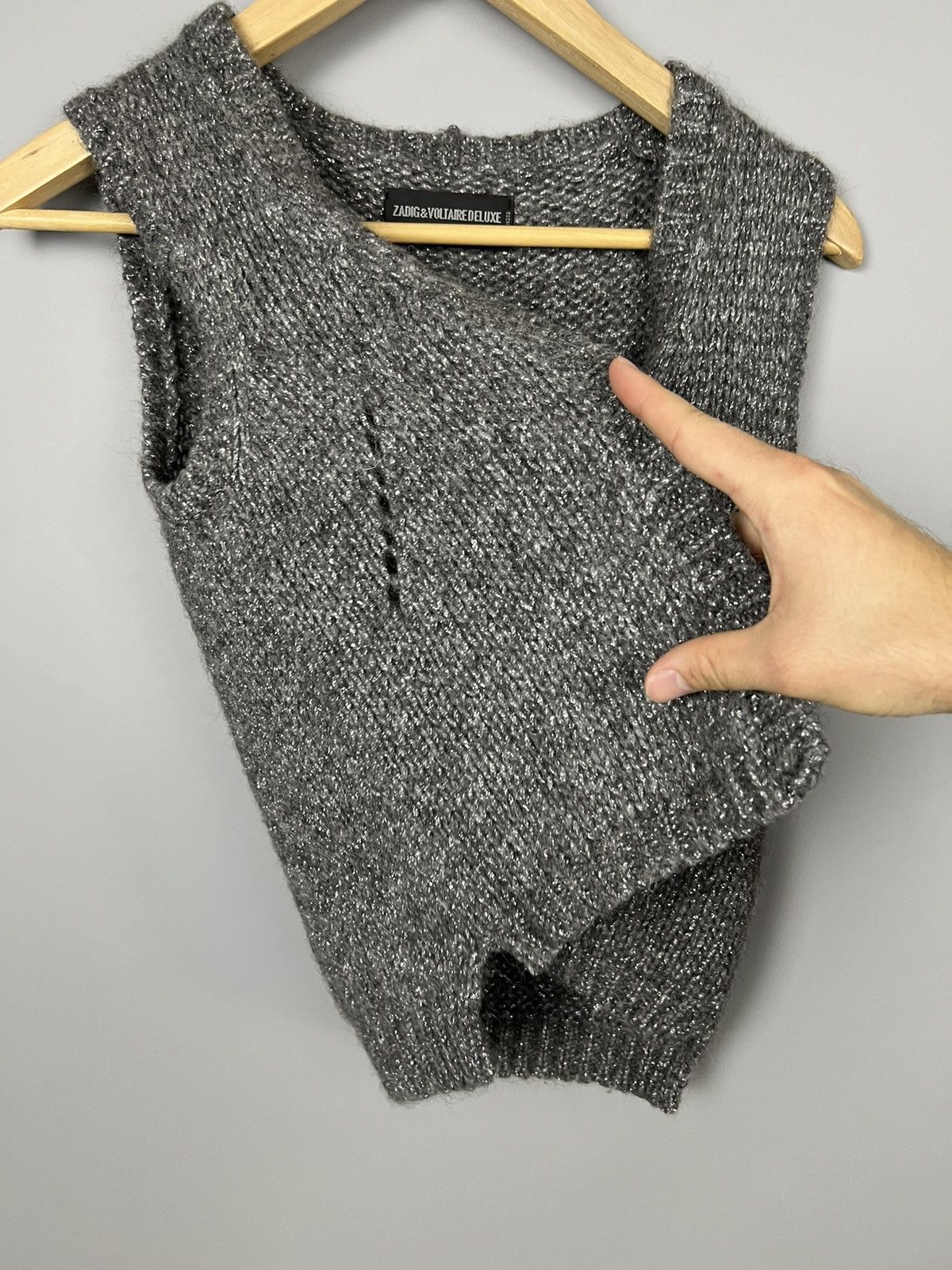 Zadig & Voltaire (S) Zadig & Voltaire deluxe alpaca wool vest rare Size S / US 4 / IT 40 - 8 Thumbnail