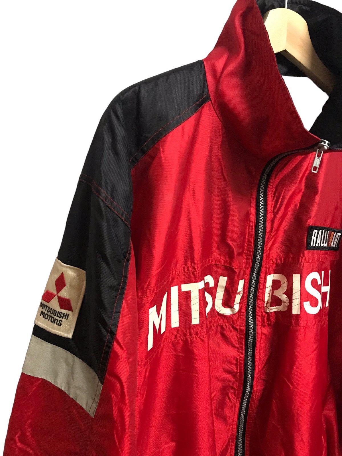 Japanese Brand × Vintage Vintage Mitsubishi Ralliart Racing Jacket Size US L / EU 52-54 / 3 - 3 Thumbnail