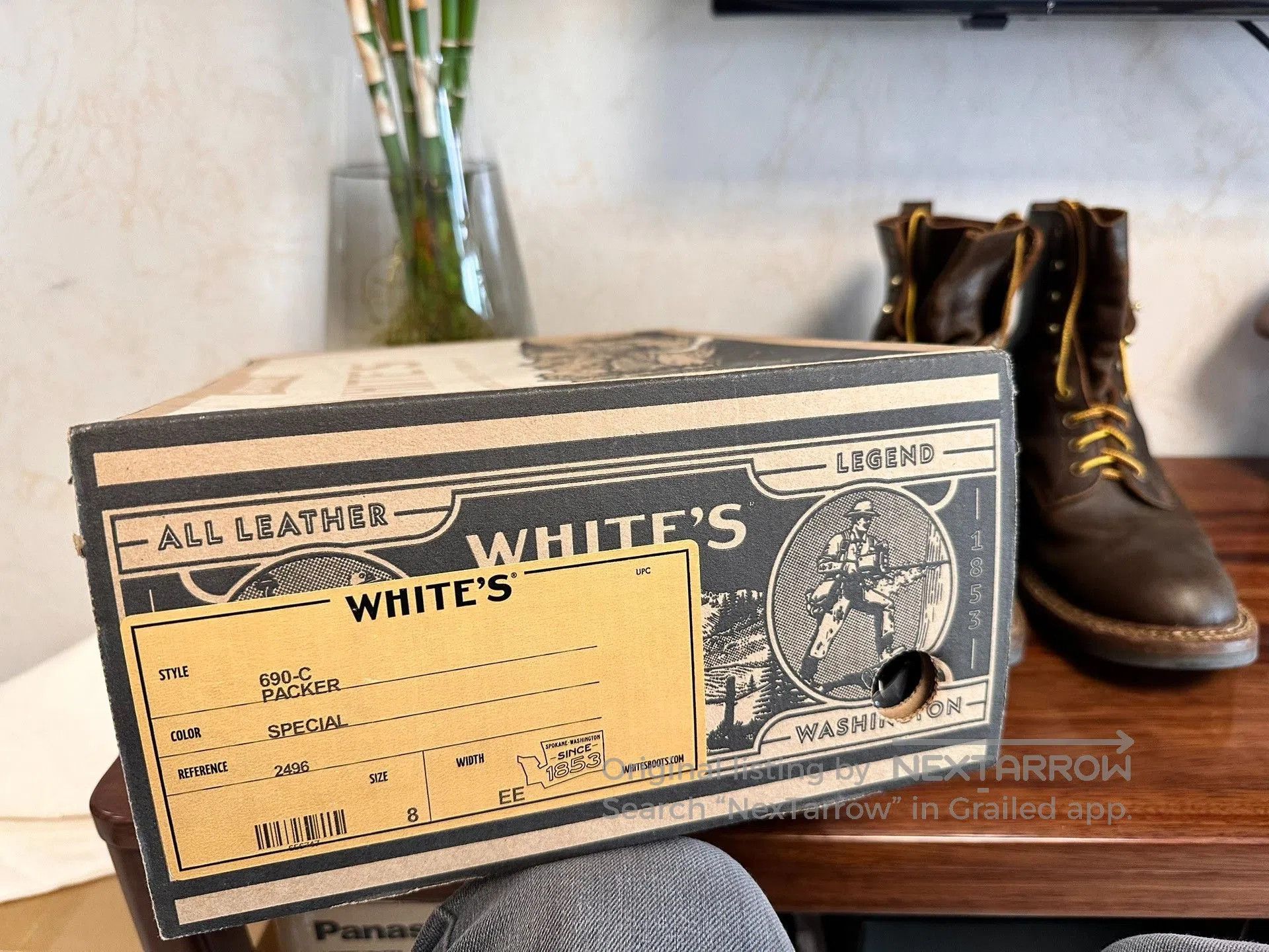 White's Boots White's Boots 690 Packer Logging Boots. Size US 8 / EU 41 - 9 Thumbnail