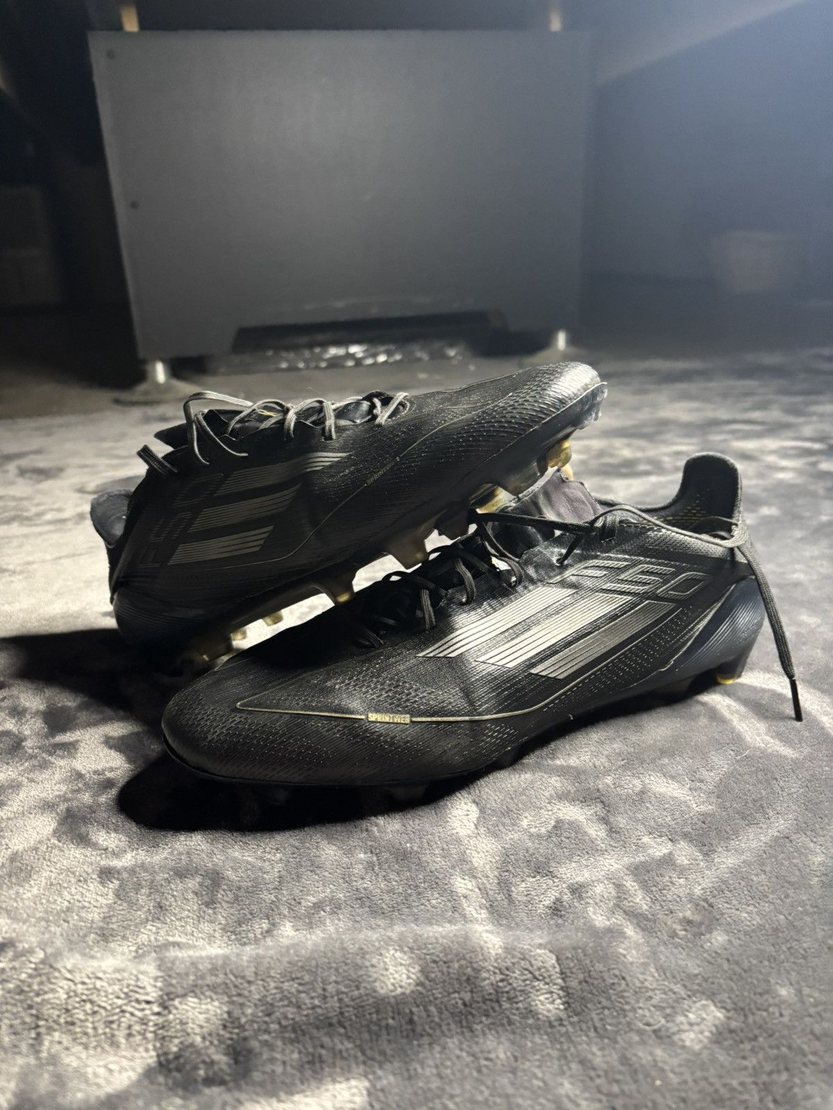 Adidas Black Adidas F-50 Elite Size US 11 / EU 44 - 5 Thumbnail