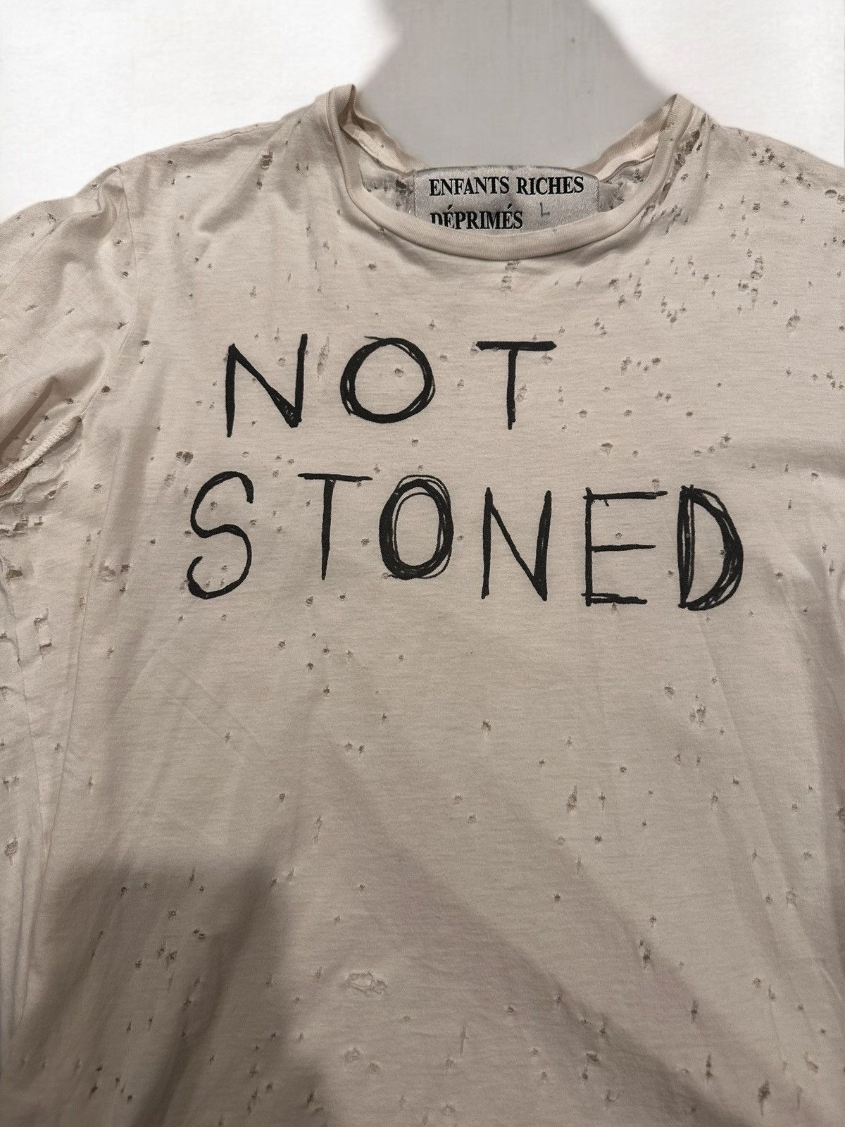 Enfants Riches Deprimes *GRAIL* Enfants Riches Deprimes 2014 Not Stoned Tee Size US M / EU 48-50 / 2 - 2 Thumbnail