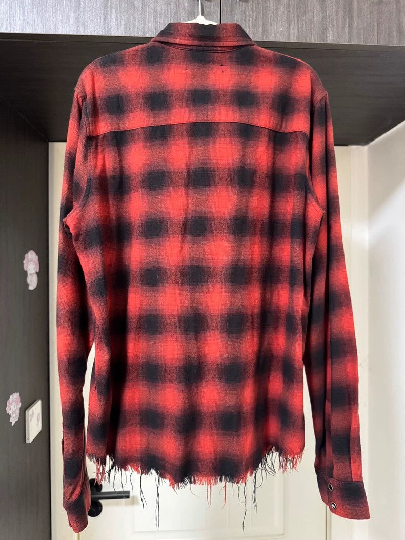 Amiri Amiri red and black checkered shirt Size US S / EU 44-46 / 1 - 2 Thumbnail