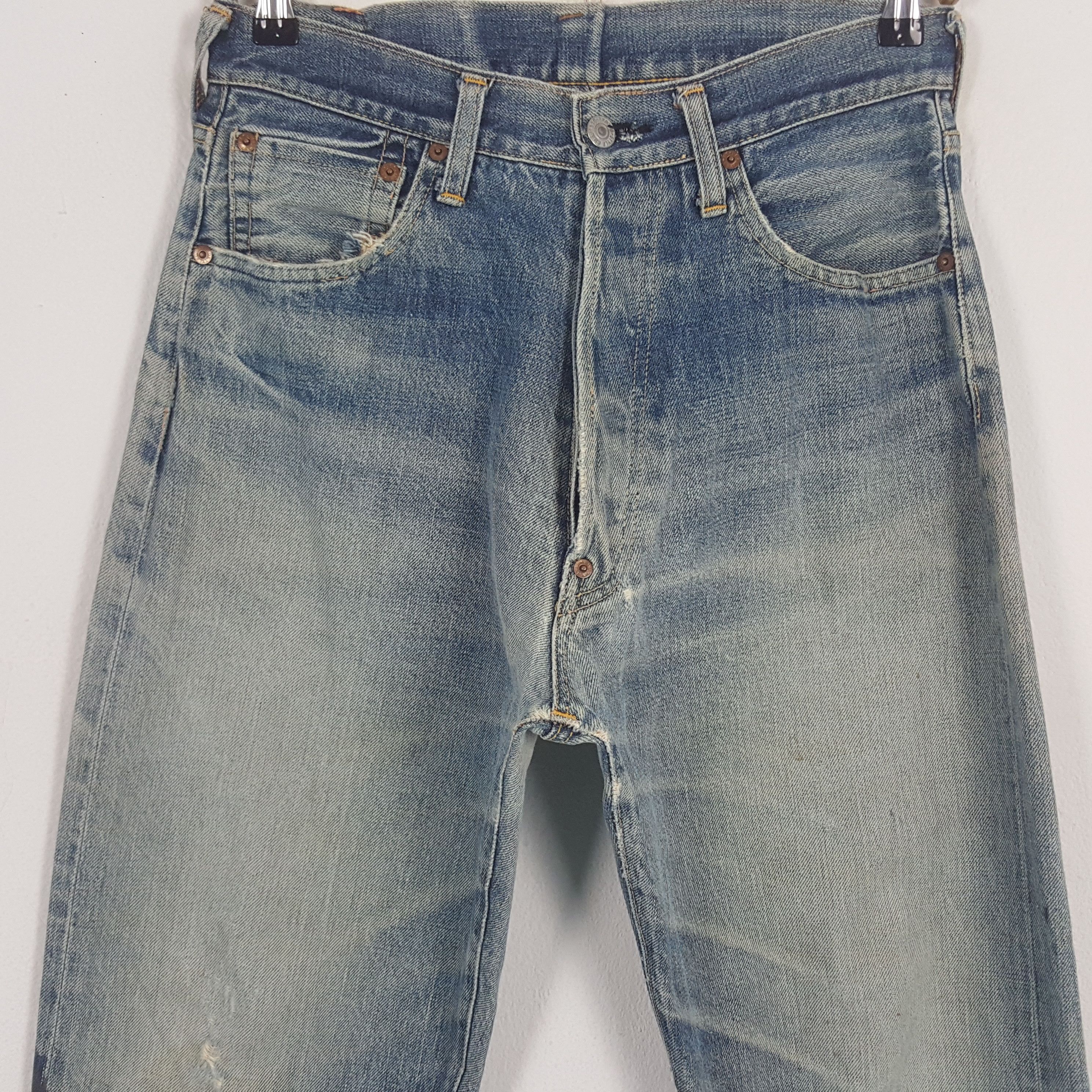 Evisu × Japanese Brand × Vintage Vintage Evisu Selvedge Japanese Daicock Custom Denim Jeans Size US 30 / EU 46 - 5 Thumbnail